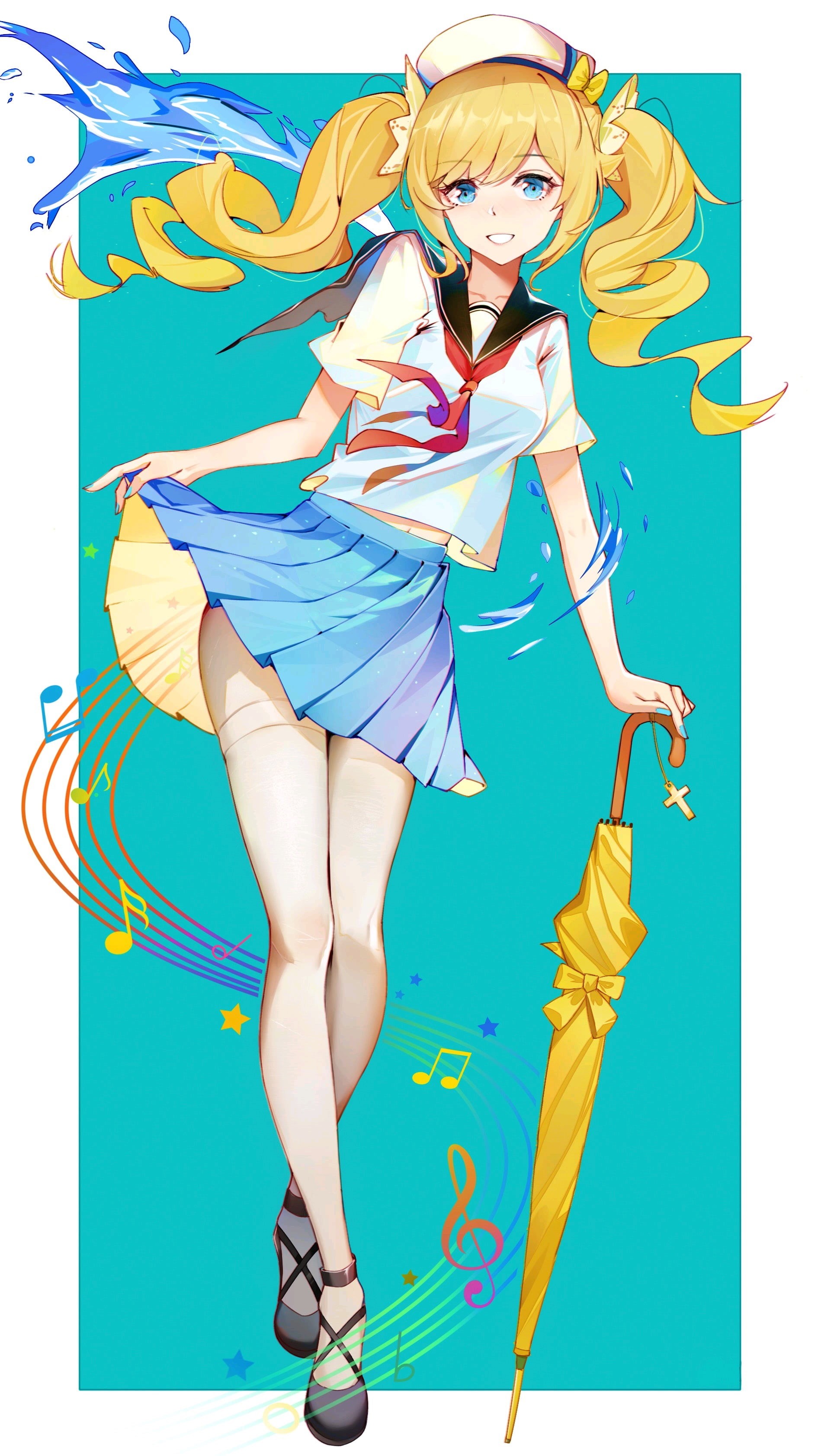 anime girls, barbara (genshin impact), 2K, Genshin Impact, Phone HD Wallpaper