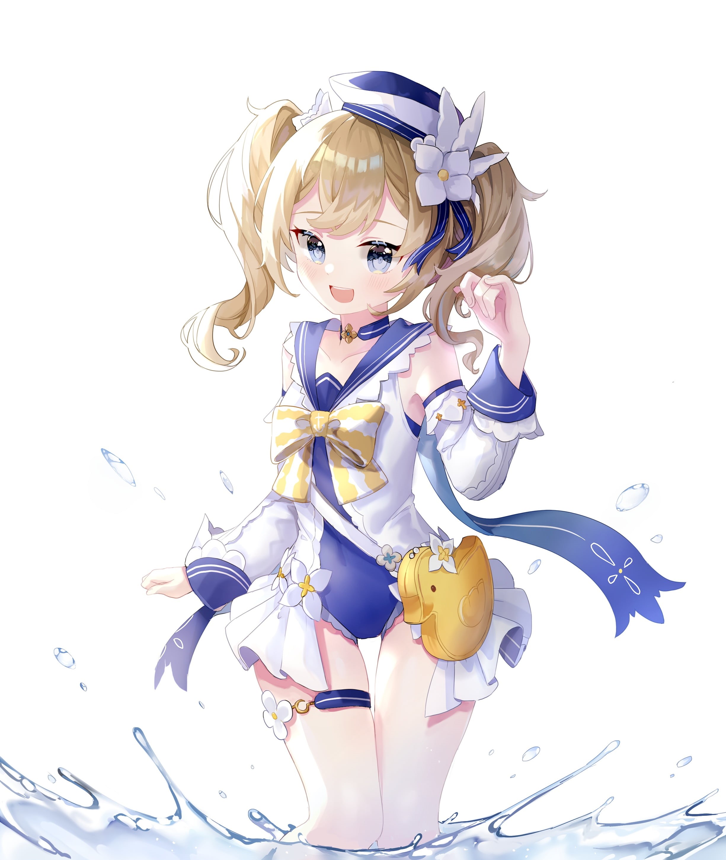 anime girls, 2K, Genshin Impact, barbara (genshin impact), Phone HD Wallpaper