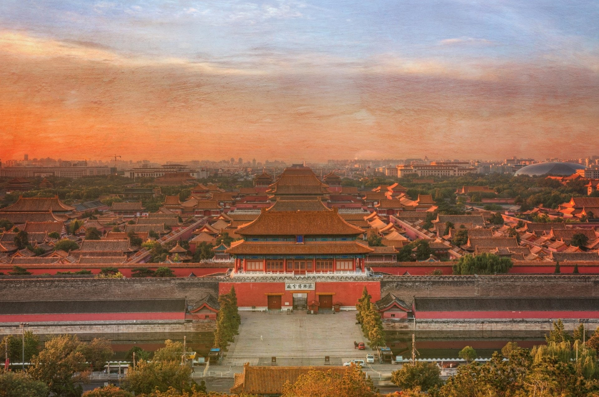 Beijing, Monuments, China, Forbidden City, 1080P, HD Wallpaper