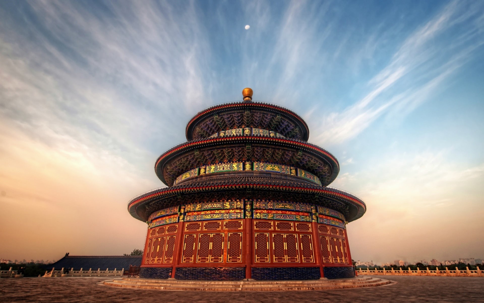 Temple, Beijing, Park, China, 1080P, Travel, Heaven, HD Wallpaper