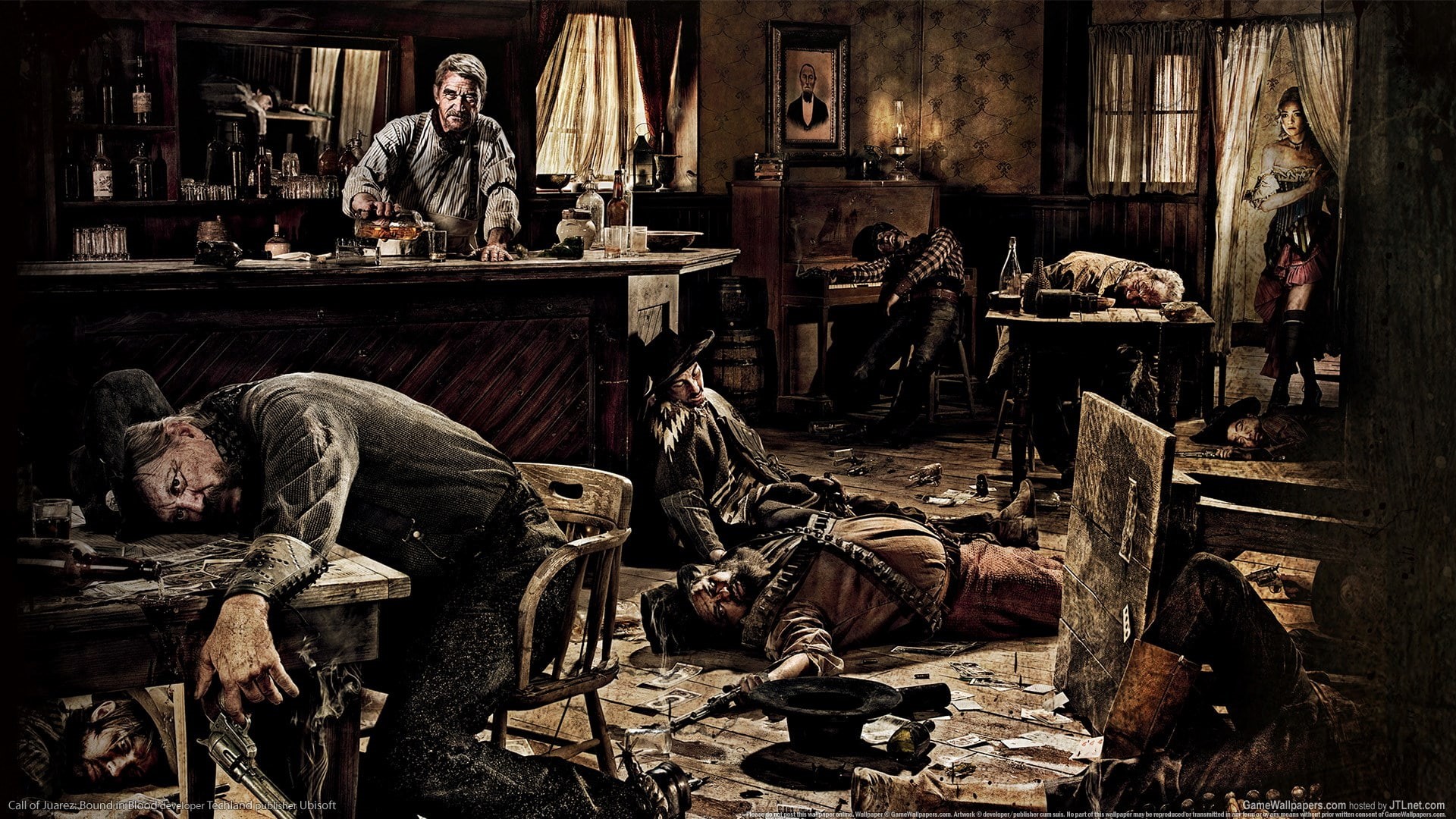 call of juarez bound in blood, 1080P, HD Wallpaper