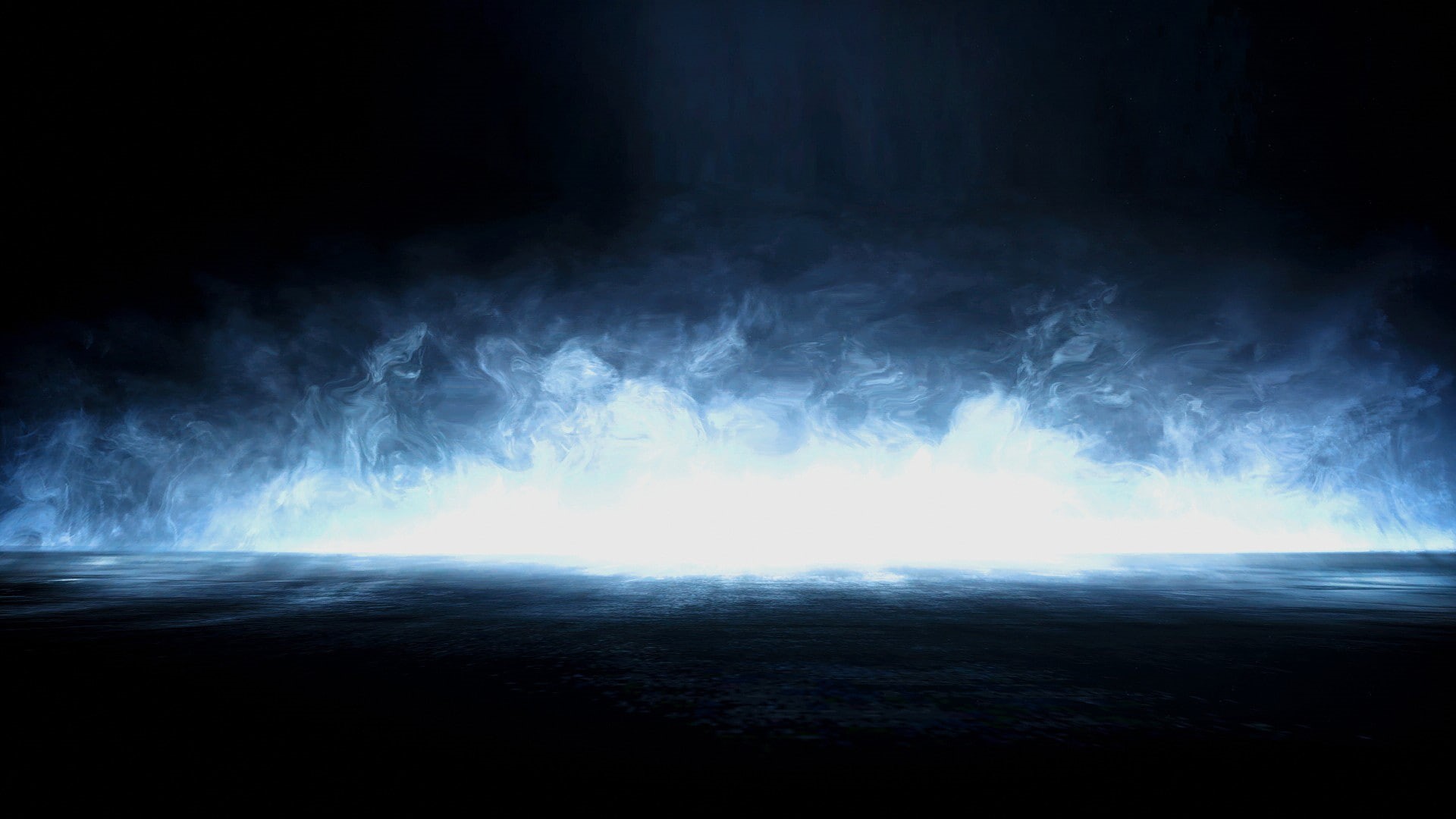 no people, water, illuminated, nature, 1080P, black background, light - natural phenomenon, night, Battlefield 3, lighting equipment, tranquility, abstract, HD Wallpaper