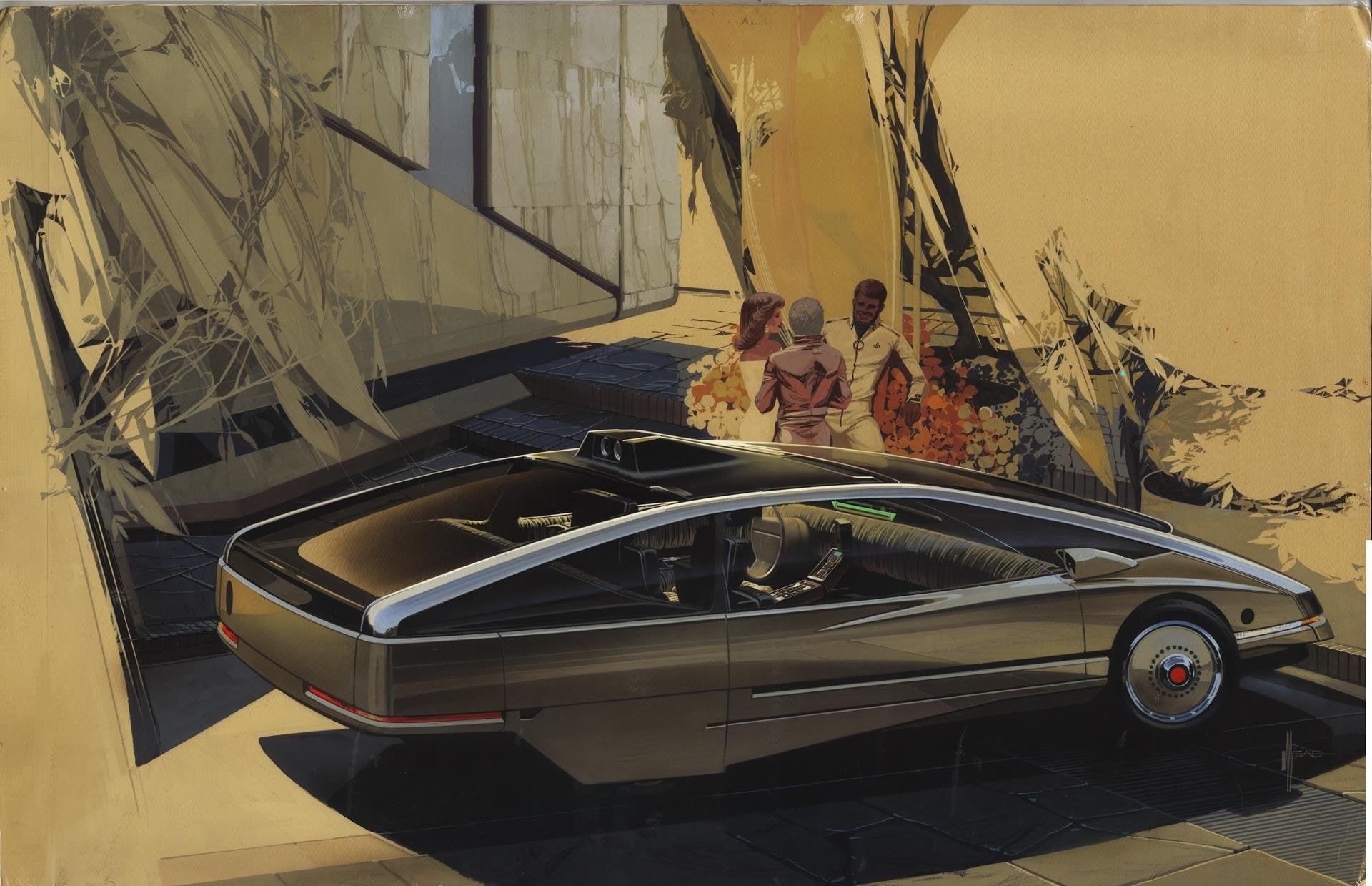 Ford, Syd Mead, 1080P, HD Wallpaper