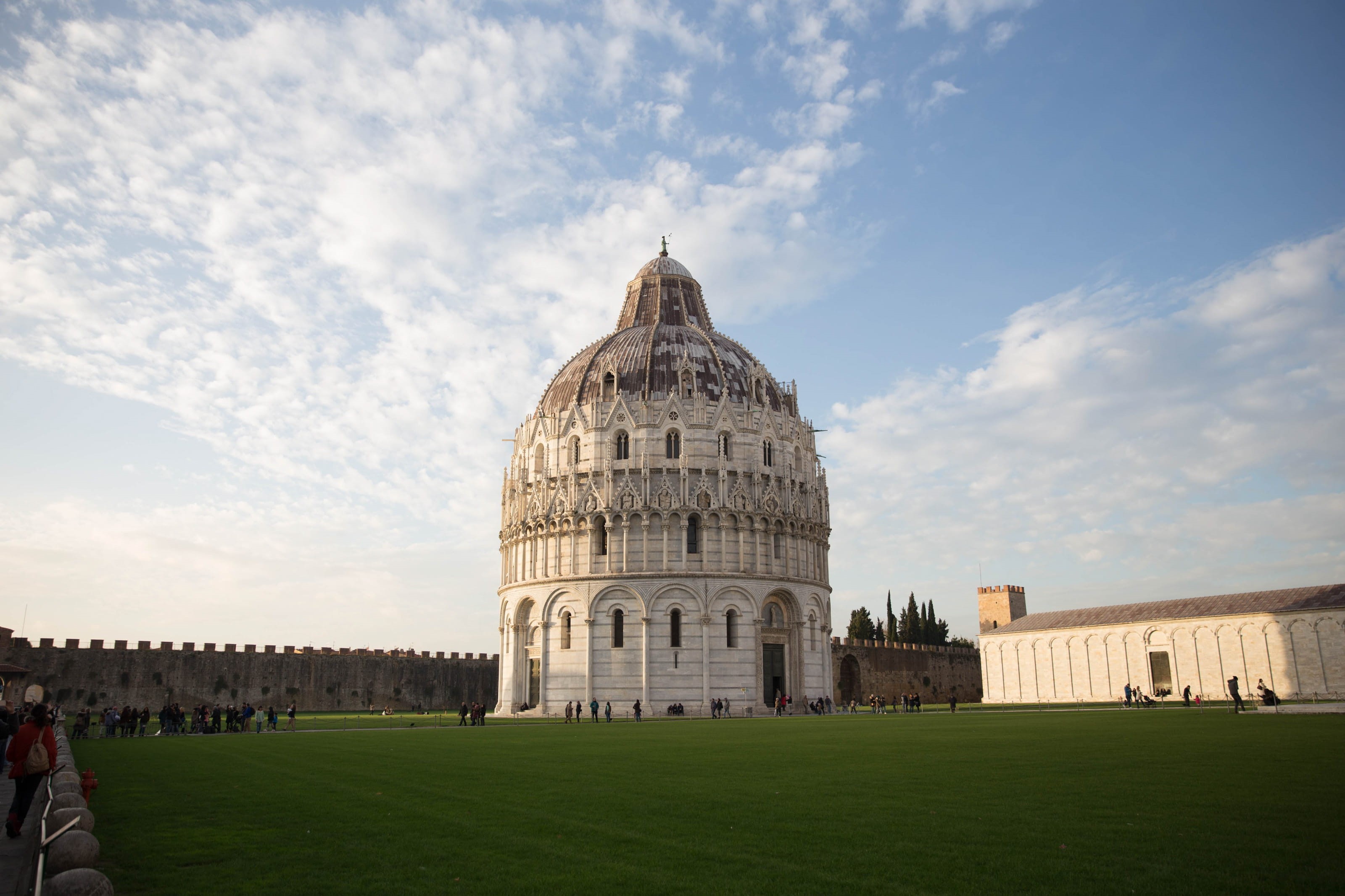 travel destinations, plant, tourism, structure, building, marble, miracoli, grass, carved, travel, history, baptist, dome, evangelist, landmark, group of people, HD Wallpaper