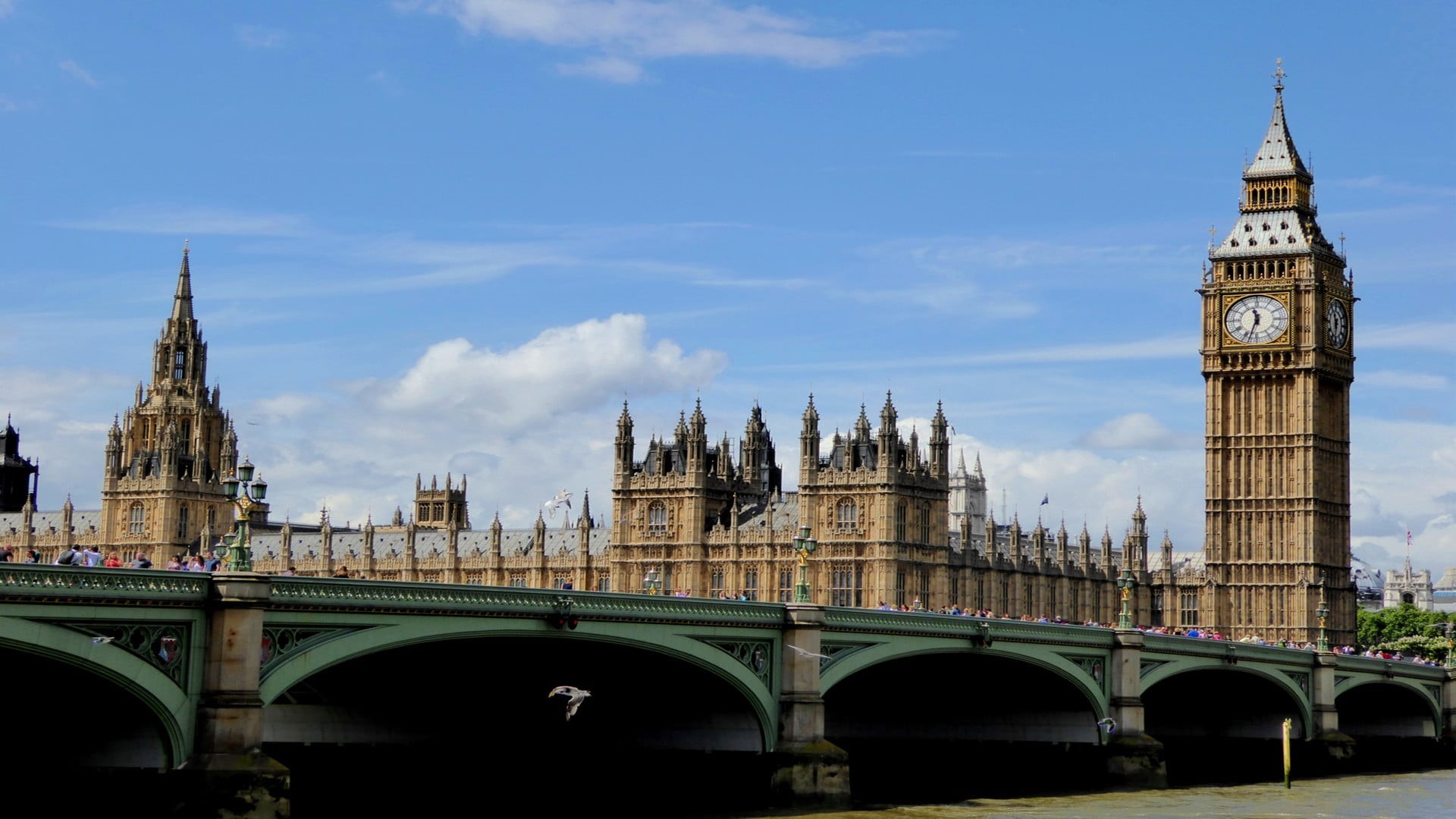 black, tower, tourism, building exterior, outdoors, architecture, London, arch bridge, clock, Big Ben, sky, connection, Westminster, building, no people, HD Wallpaper