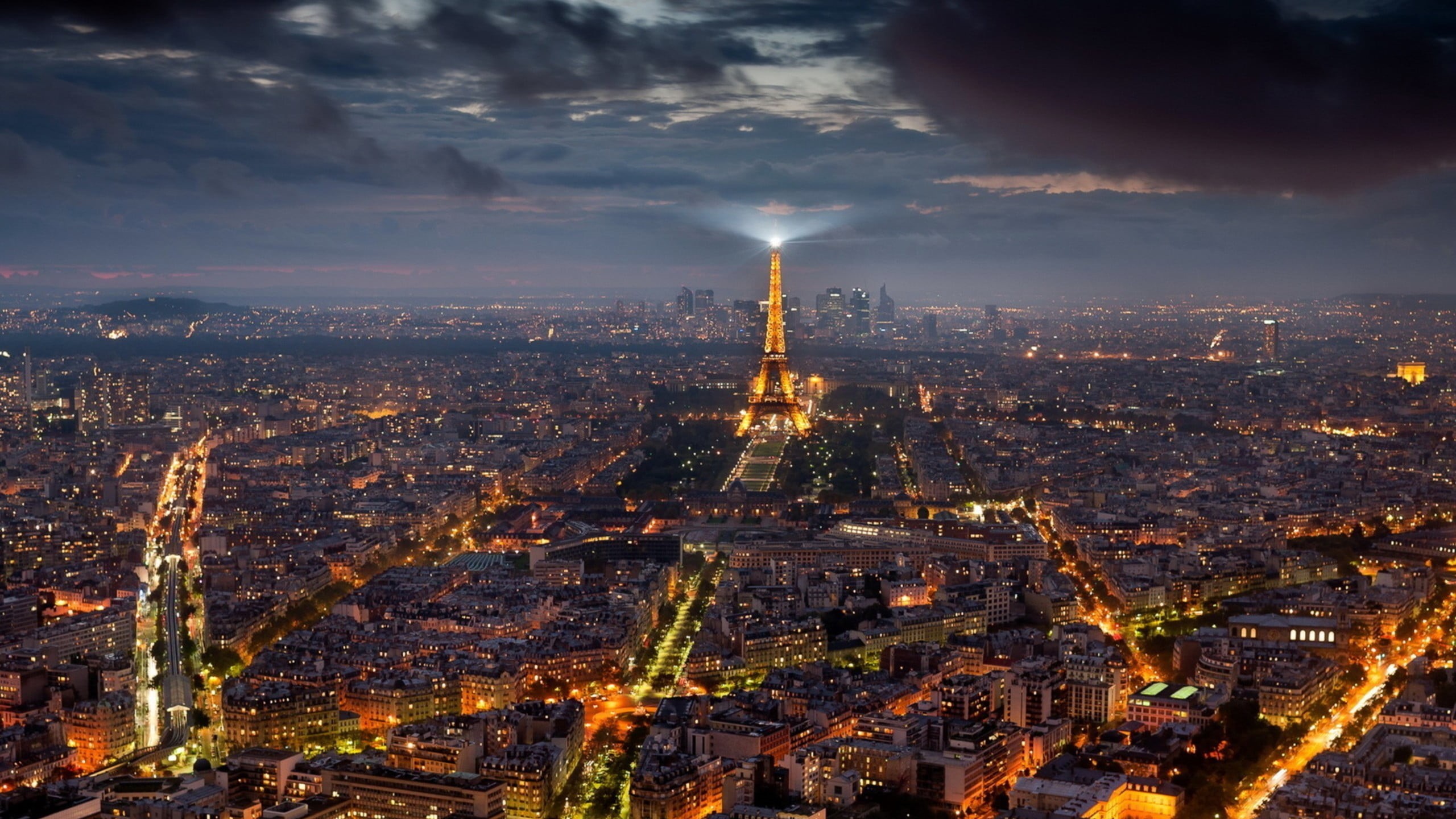 night, nature, sky, illuminated, cloud - sky, cityscape, building exterior, France, tall - high, eiffel, city, city life, tower, crowded, Paris, crowd, HD Wallpaper