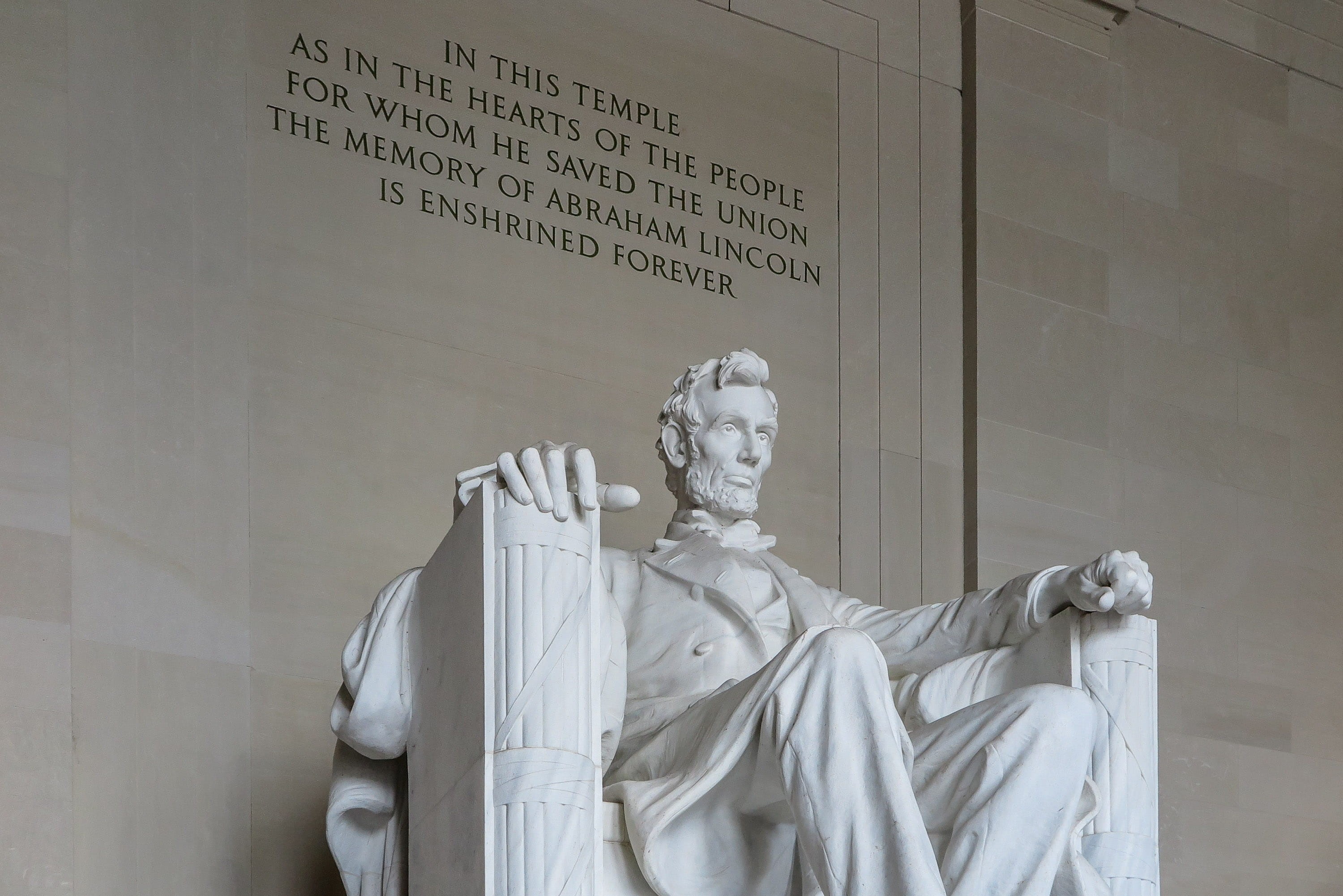symbol, wall - building feature, human representation, statue, capital, register, columns, building, the past, landmark, united, white, america, dc, government, HD Wallpaper