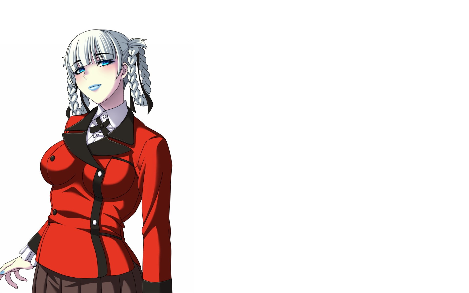 1080P, Kakegurui, Kirari Momobami, Anime, HD Wallpaper