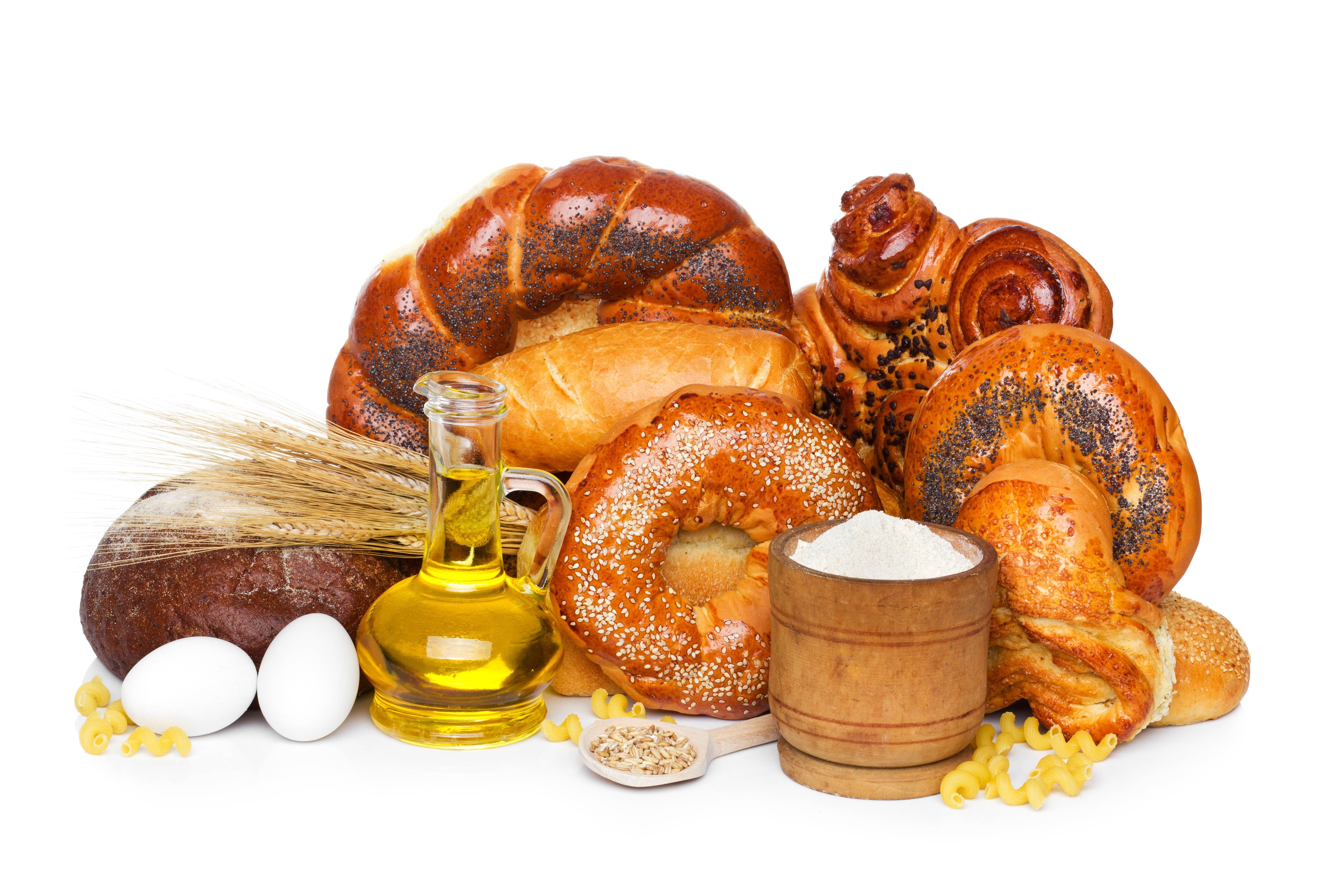 french food, gourmet, sesame, meal, butter, brown, seed, bun, food, choice, 5K, barley, cut out, cooking, white background, ready-to-eat, stalks, breakfast, HD Wallpaper