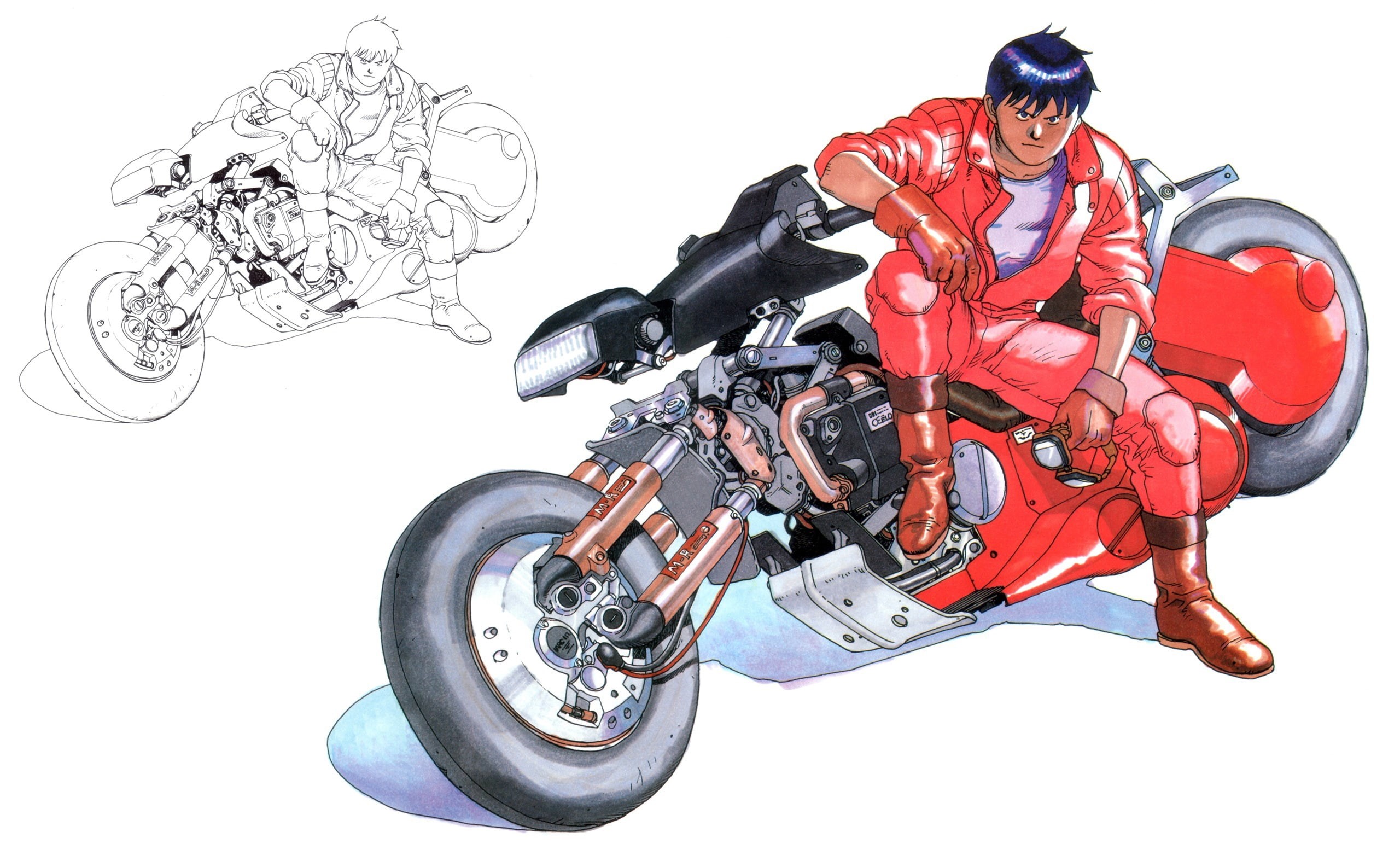2K, Akira, hd, art, x, anime, HD Wallpaper
