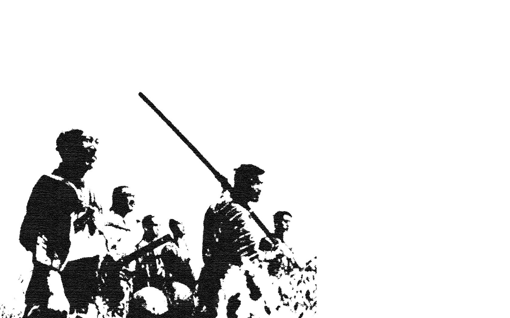 anime, seven, x, movies, 720P, hd, samurai, art, akira, kurosawa, HD Wallpaper