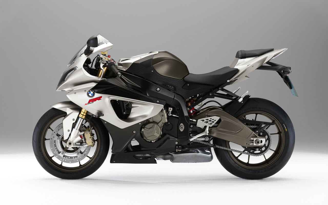 black, sports, motorcycle, srr, hd, bmw, white, bikes and motorcycles, bikes, 720P, s1000rr, 2010, motorcycles, HD Wallpaper