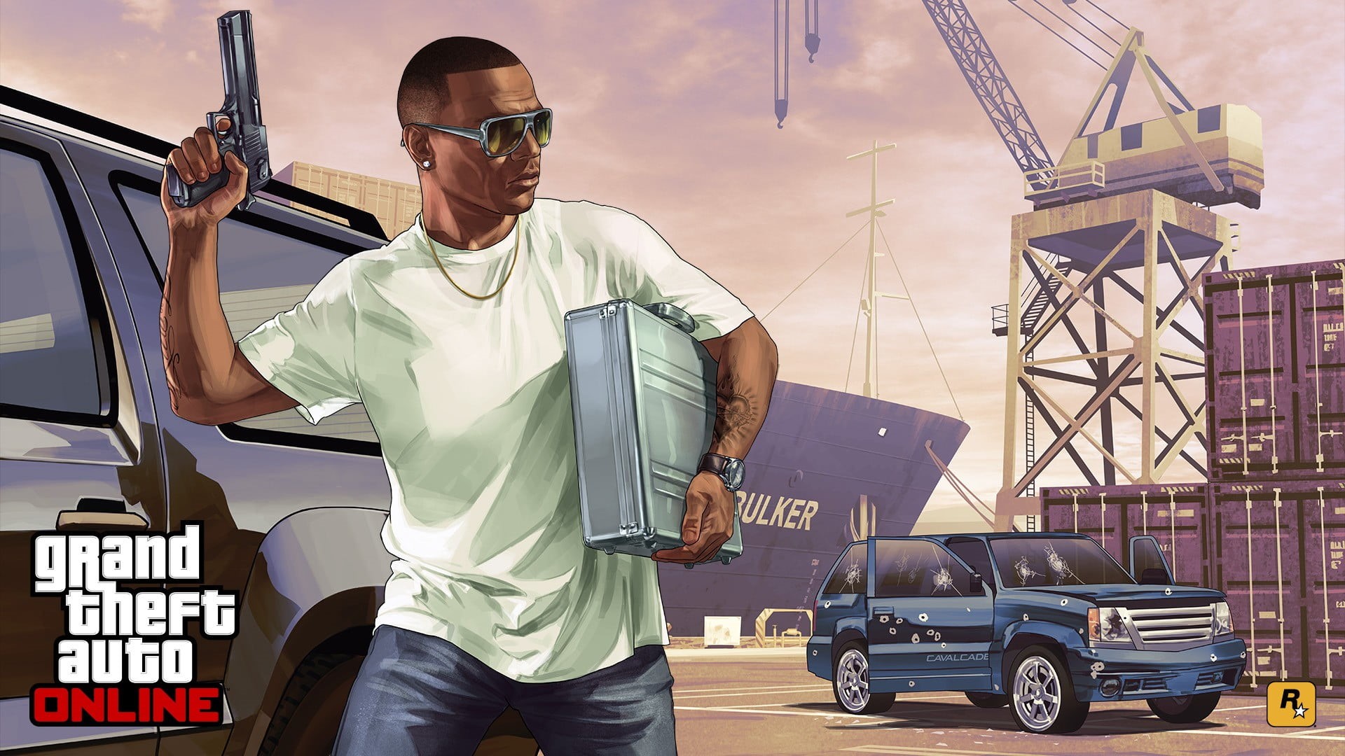 men, theft, occupation, grand, adult, standing, auto, sony, portrait, one person, outdoors, cover, motor vehicle, car, sunglasses, online, land vehicle, HD Wallpaper