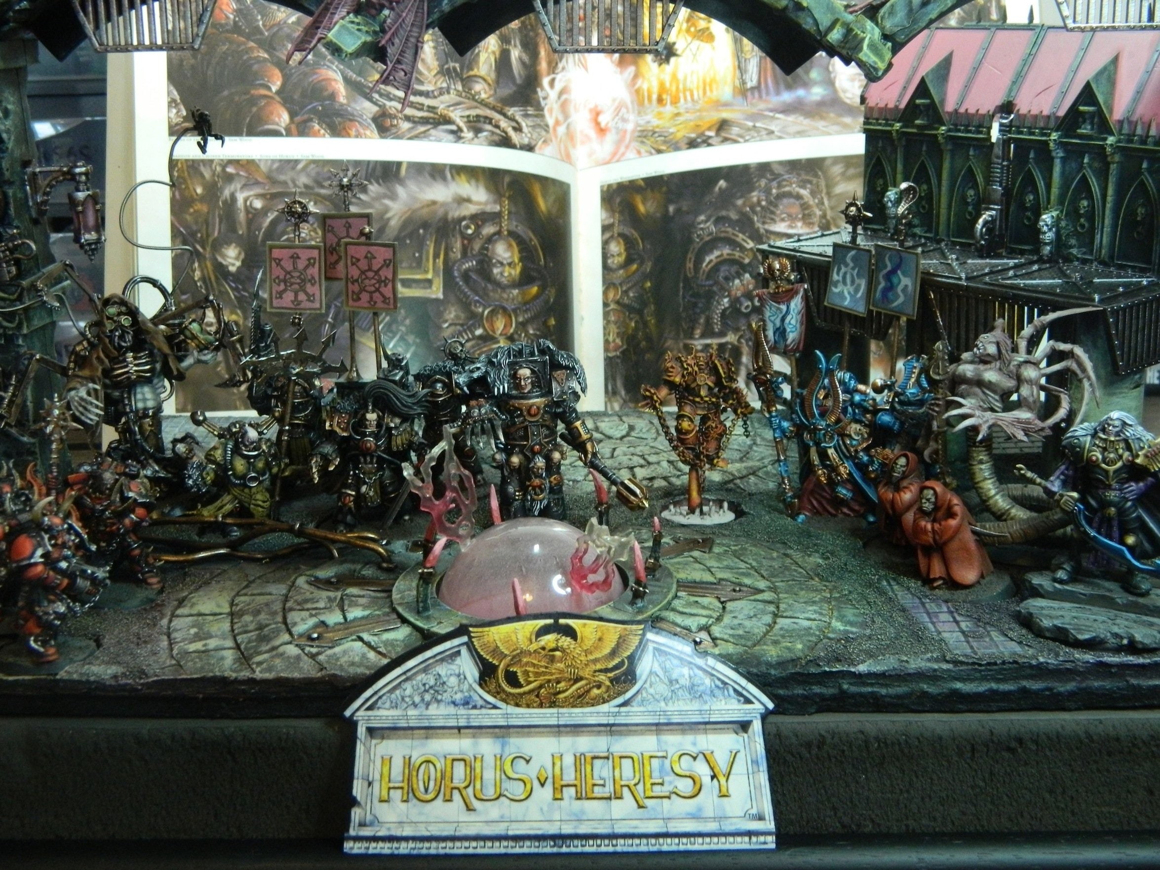 1080P, warhammer, 40k, board, game, sci fi, horus, heresy, HD Wallpaper