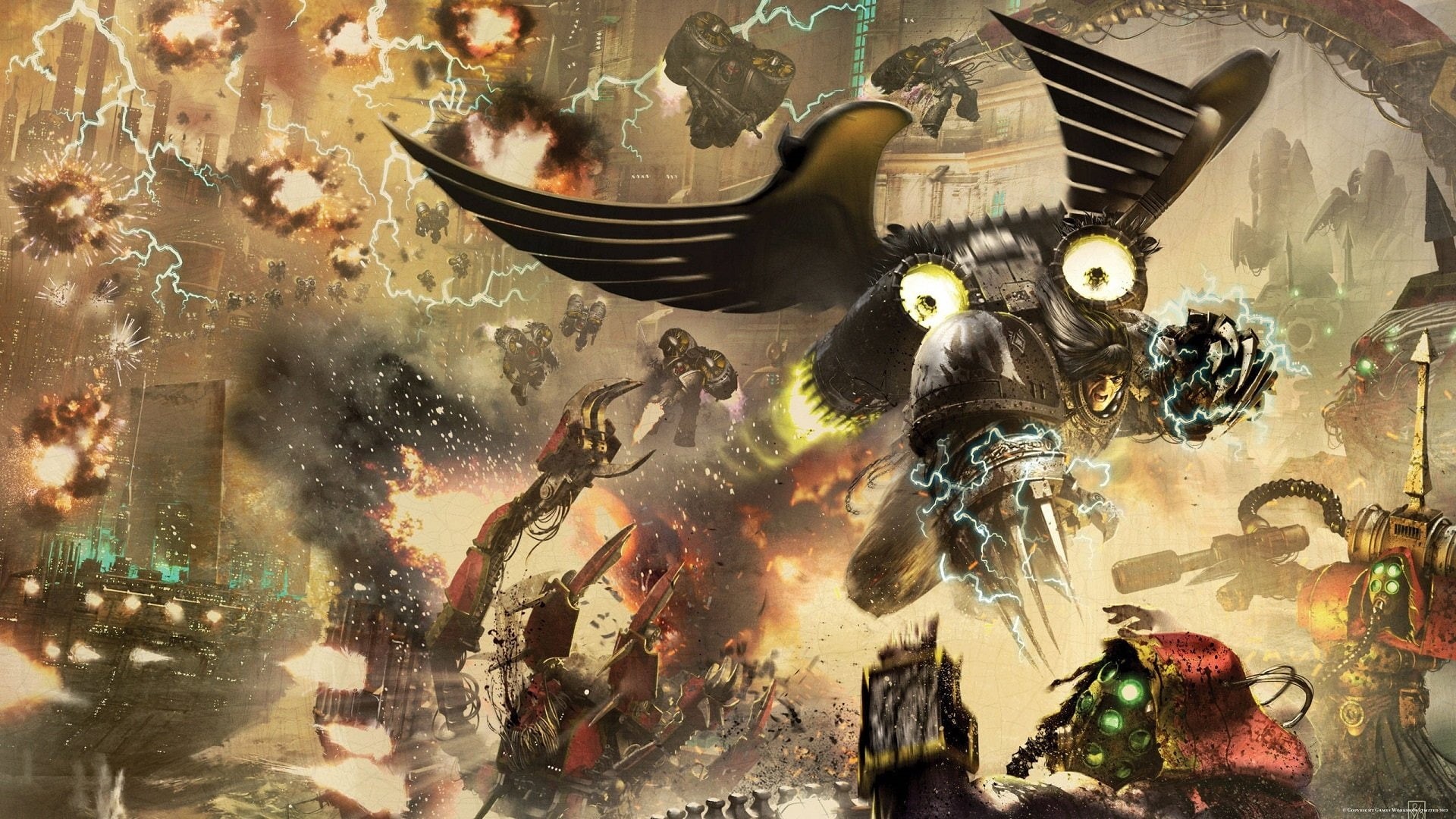 Horus Heresy, Corax: Soulforge, 1080P, Sci Fi, HD Wallpaper