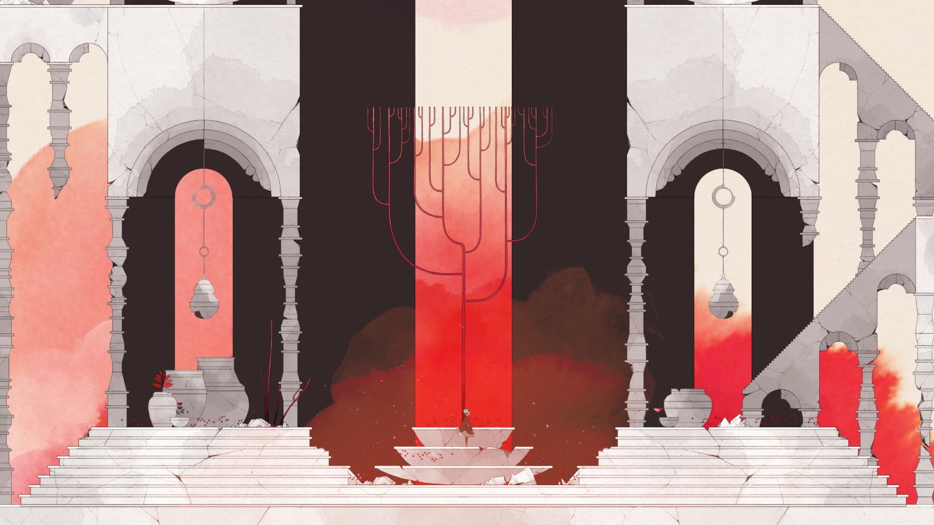 Gris (Video Game), games art, video games, Video Game Art, PC gaming, 1080P, HD Wallpaper