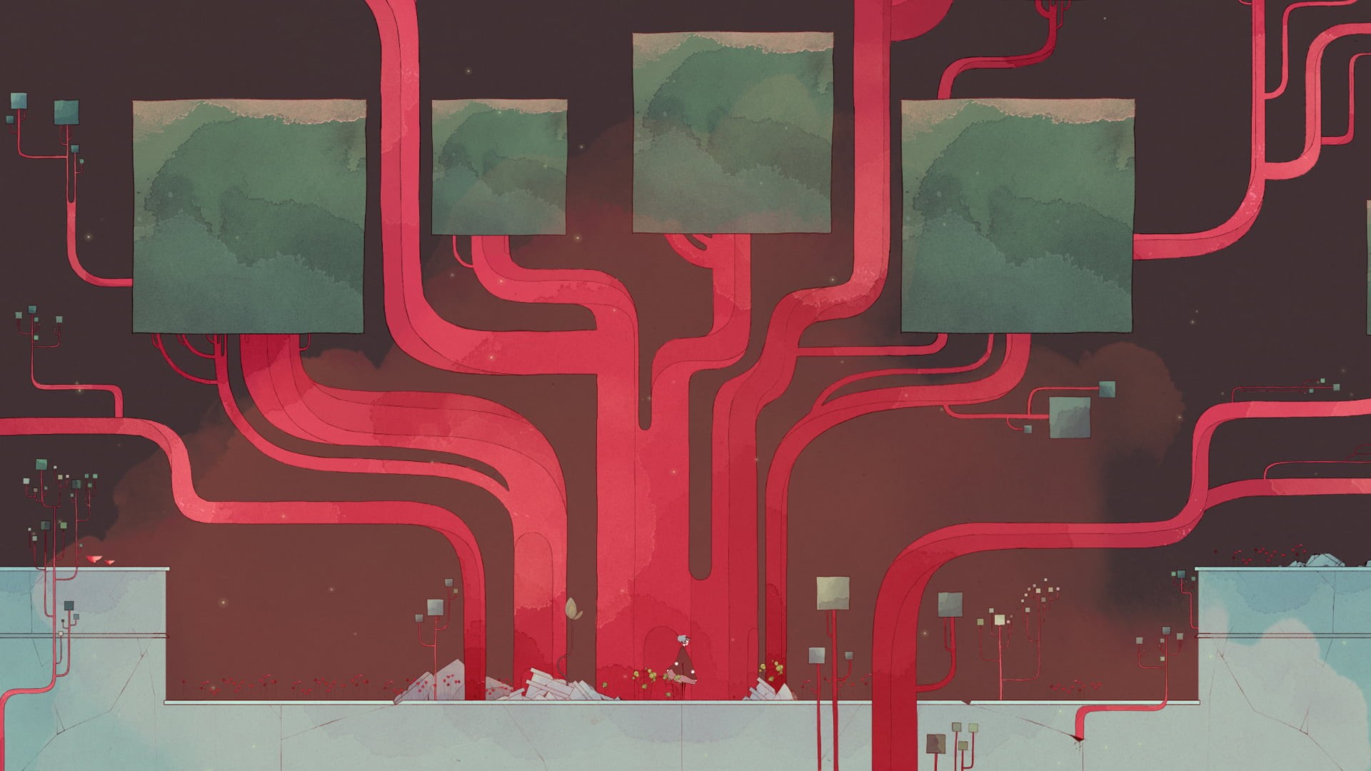 video games, Gris (Video Game), Video Game Art, 1080P, HD Wallpaper