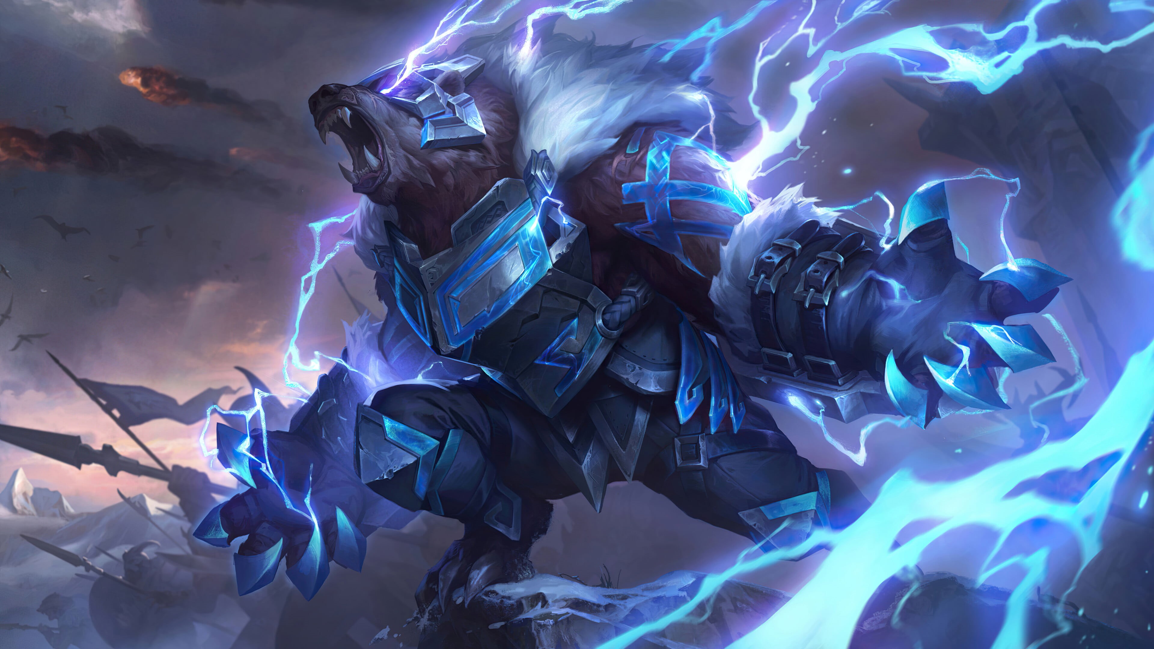 Riot Games, Volibear, 4K, League of Legends, HD Wallpaper