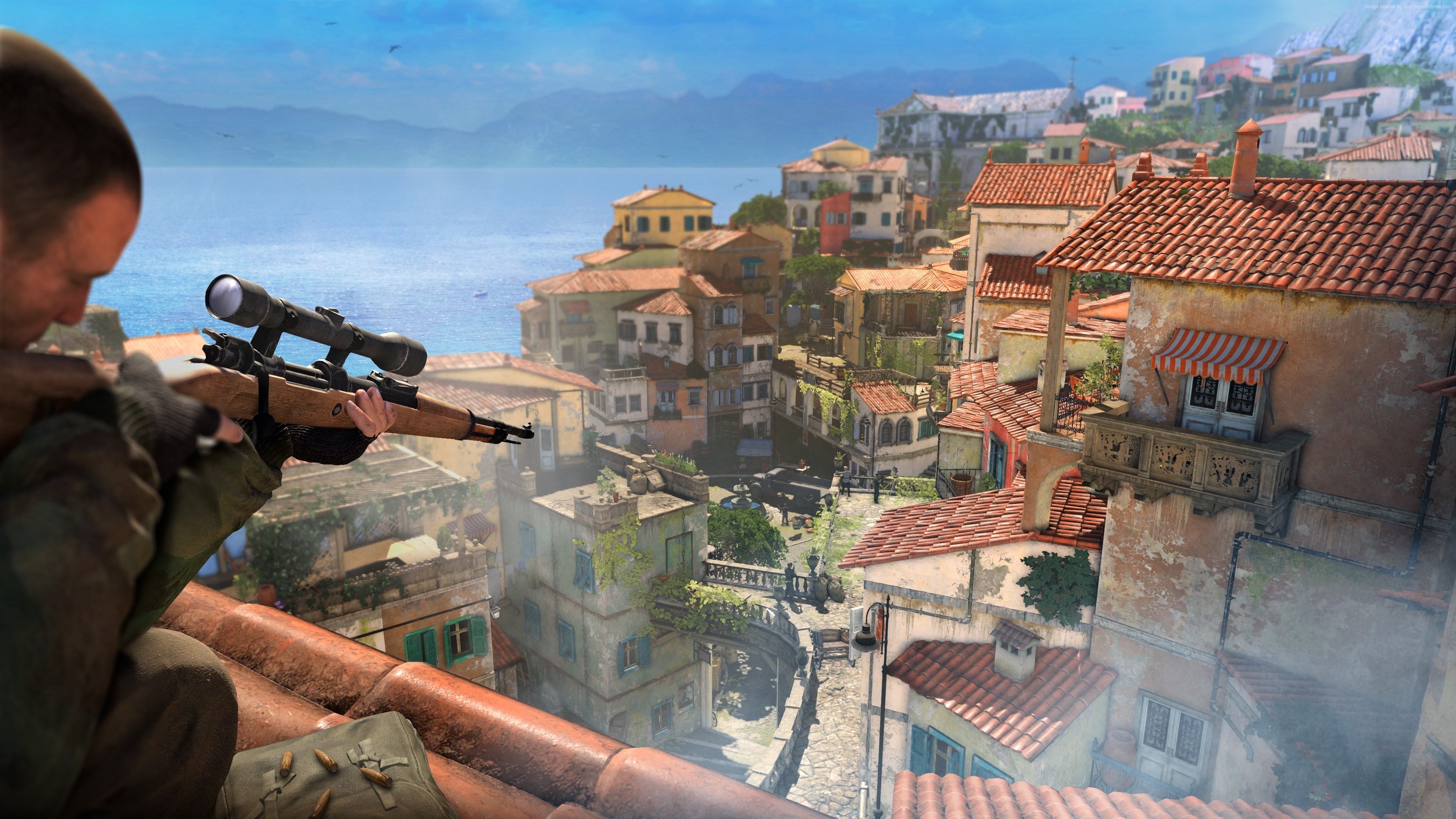Sniper Elite 4, Best Games, PC, 4K, Xbox 360, PlayStation 4, PS4, Xbox, Xbox One, HD Wallpaper