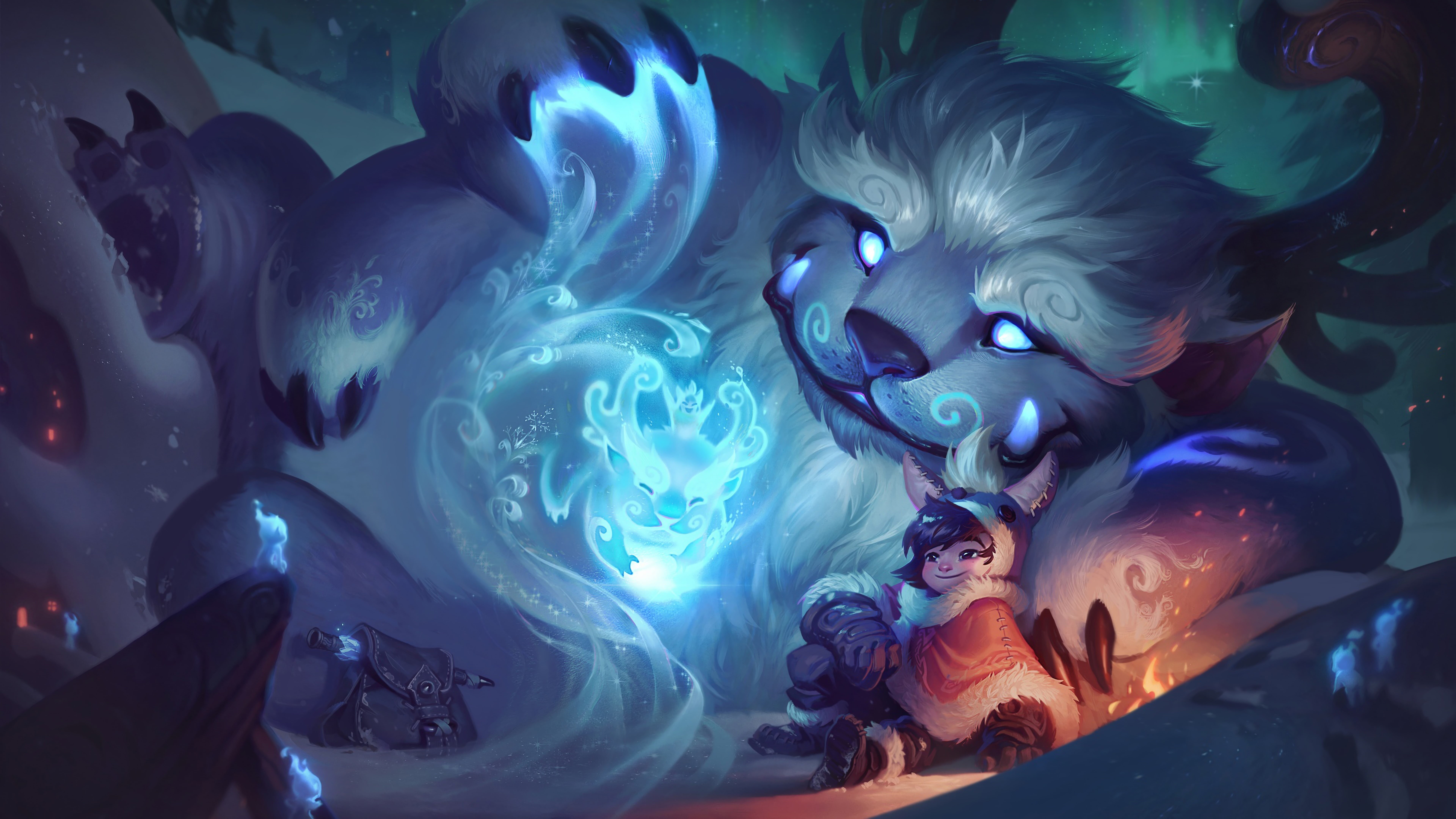 8K, PC gaming, League of Legends, Nunu and Willump, Nunu, HD Wallpaper