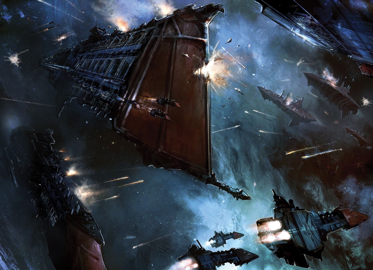 hd, aircraft, 720P, k, Spaceships, art, artwork, warhammer, angel, x, space, Warhammer 40K, blood, HD Wallpaper