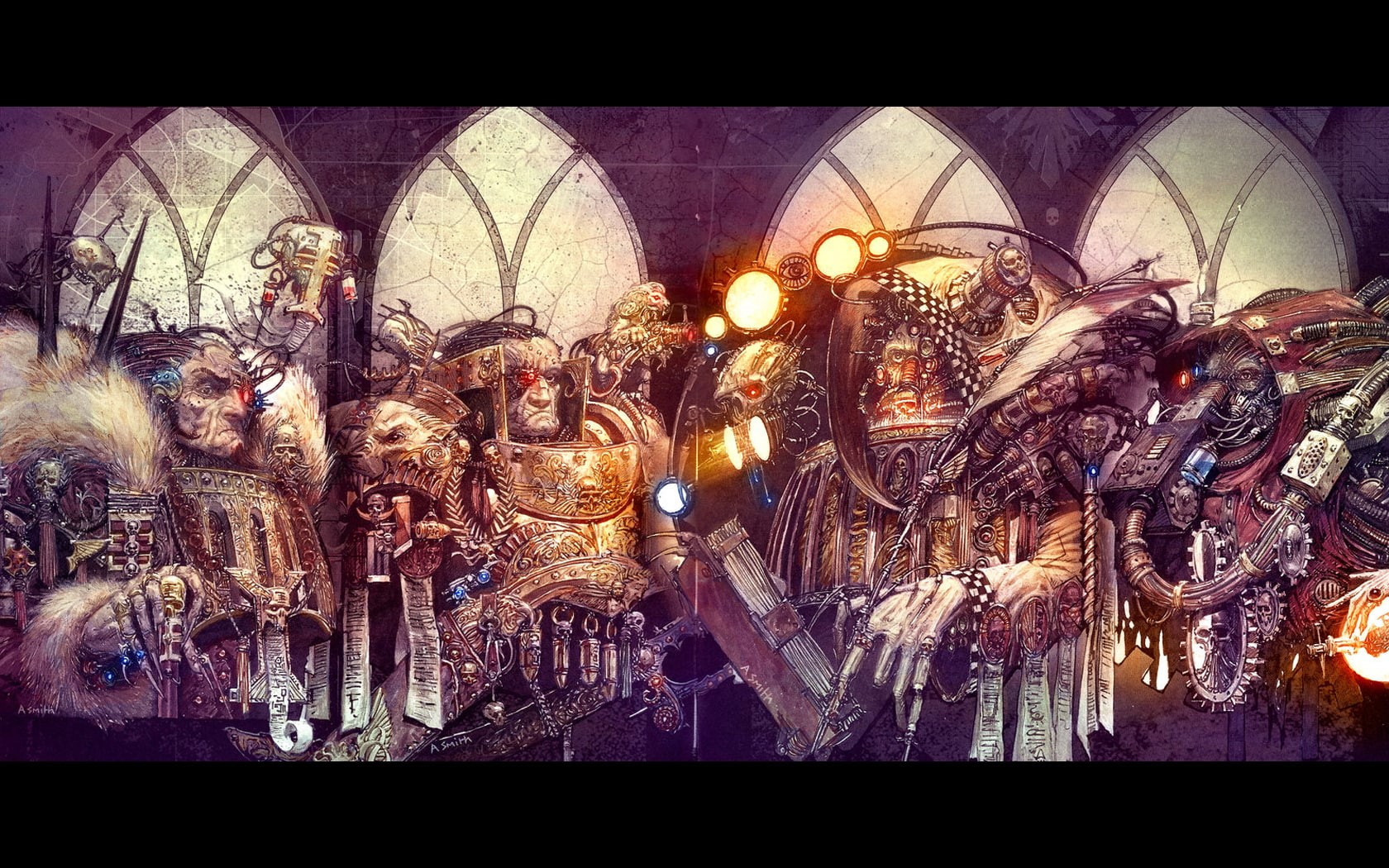 720P, k, marines, 40k, warhammer, space, hd, digital/artwork, HD Wallpaper