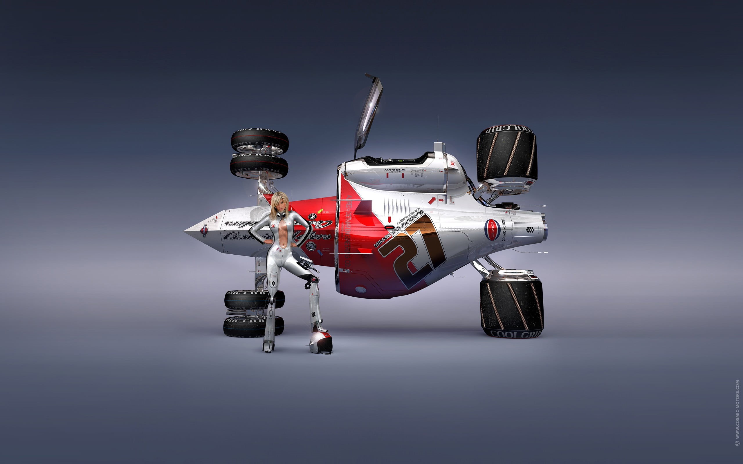 Cosmic Motors, military, car, airplane, no people, mode of transportation, indoors, racing, aerospace industry, studio shot, die, transportation, book cover, HD Wallpaper
