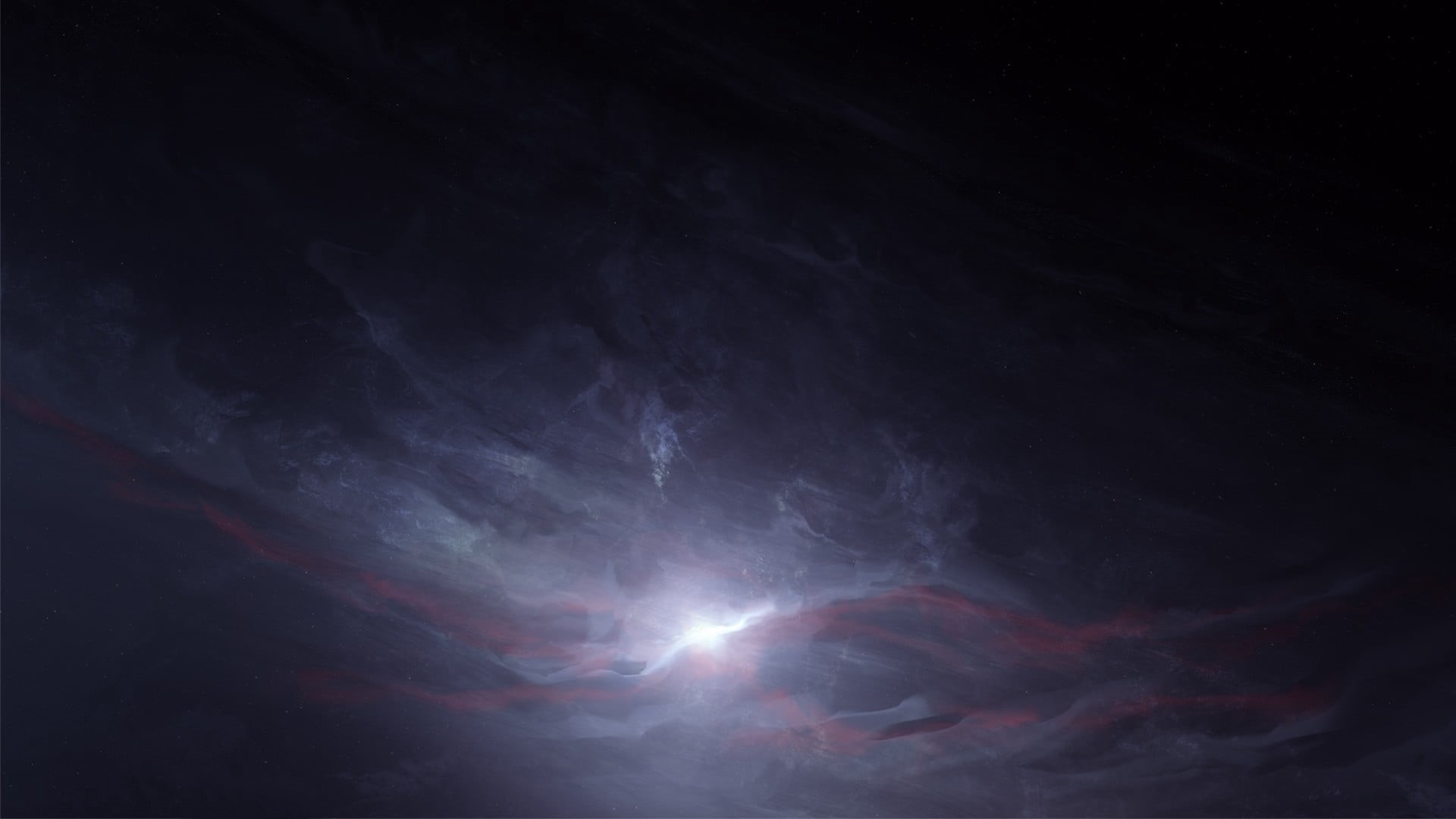 light - Natural Phenomenon, studio shot, dark, night, illustration, pink, blue, lightning, shiny, glowing, cloud - sky, blurred, science, 1080P, black Color, HD Wallpaper