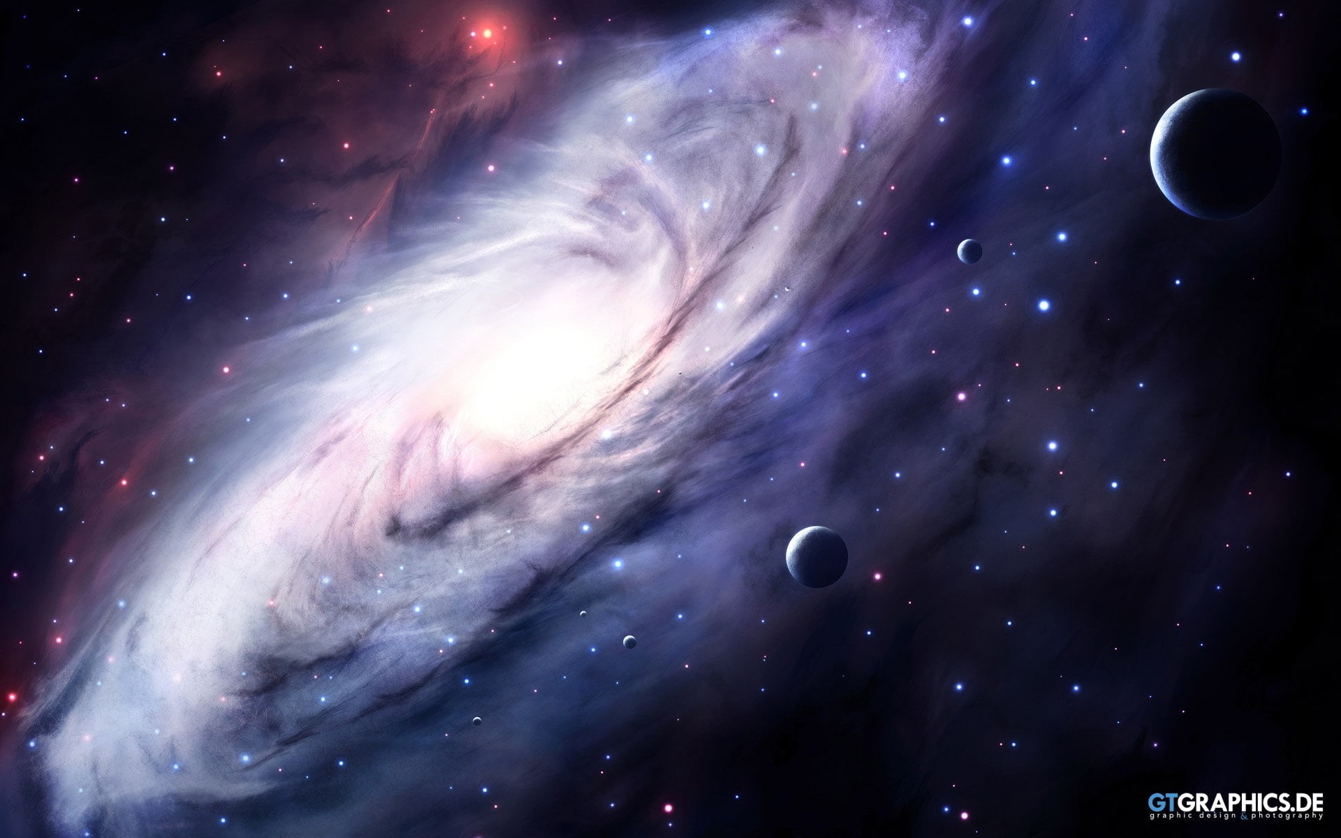 1080P, planet, galaxy, Taenaron, space, HD Wallpaper