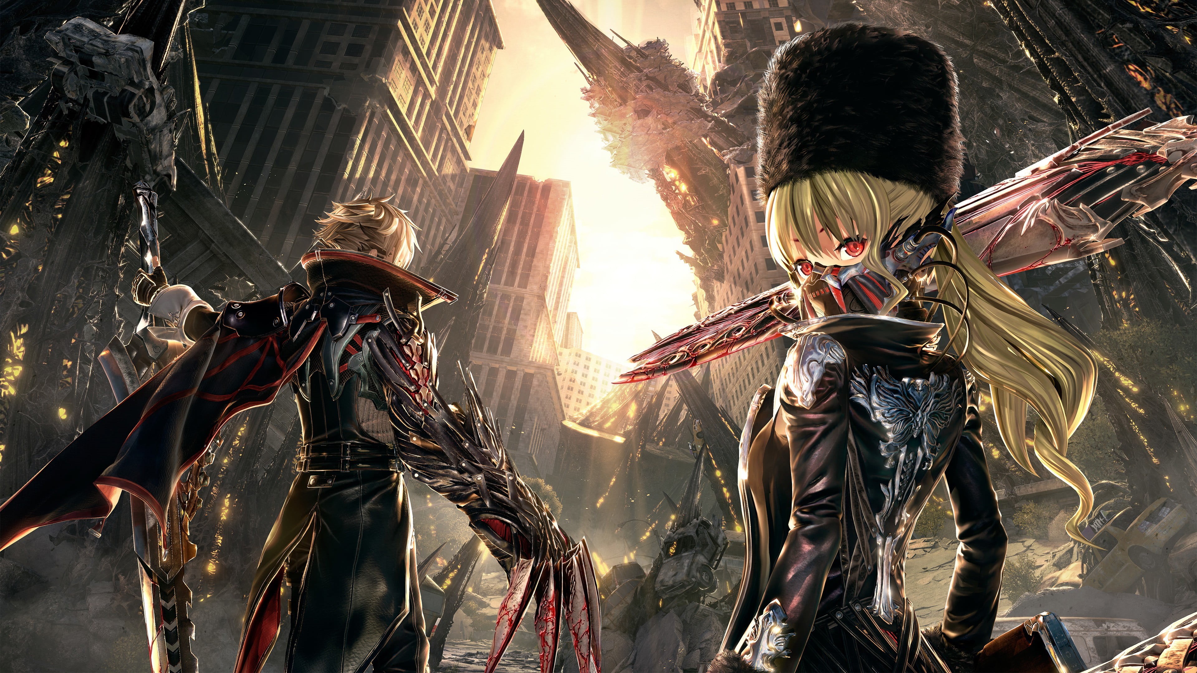 male, outdoors, headwear, sunlight, arts culture and entertainment, costume, traditional festival, digital, video games, holding, Code Vein, event, day, HD Wallpaper