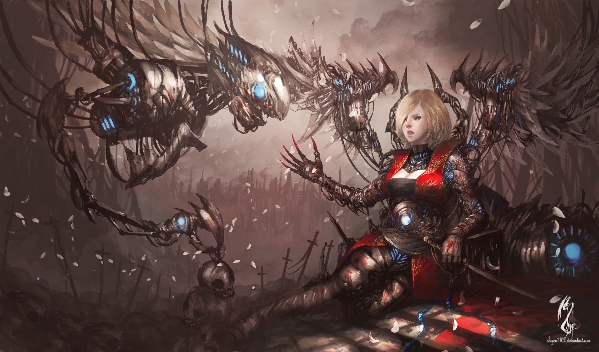 2000x1176 px, fighter, video, hd, fantasy art, games, fantasy, art, px, 1080P, x, street, HD Wallpaper