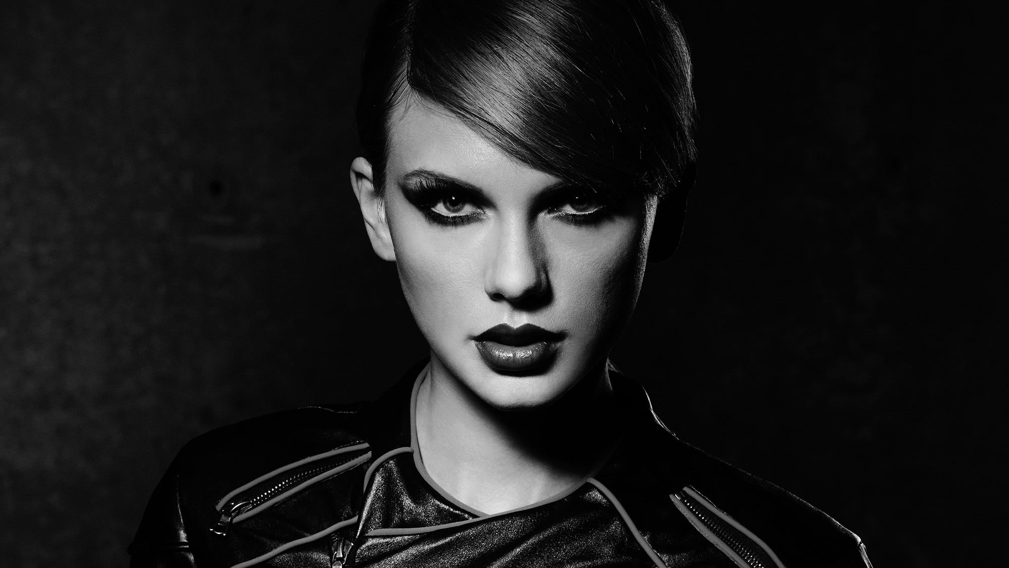 make-up, one person, portrait, beautiful people, headshot, beautiful woman, human face, dark, young adult, singer, adult, women, young women, Taylor Swift, HD Wallpaper