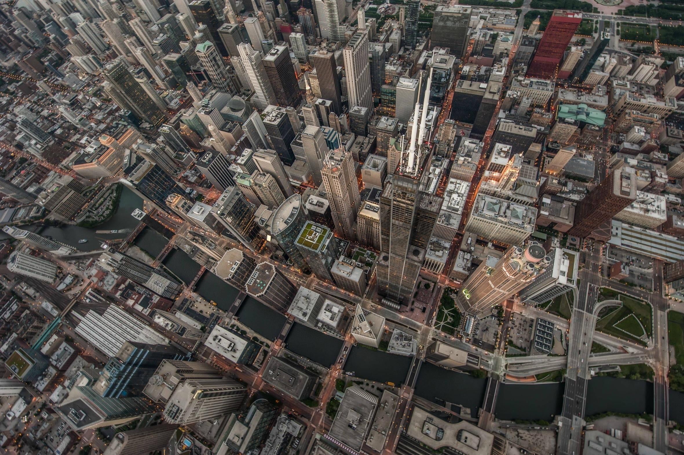 cityscape, backgrounds, view, apartment, modern, birds eye view, urban Skyline, aerial View, asia, street, USA, business, office building exterior, residential District, HD Wallpaper