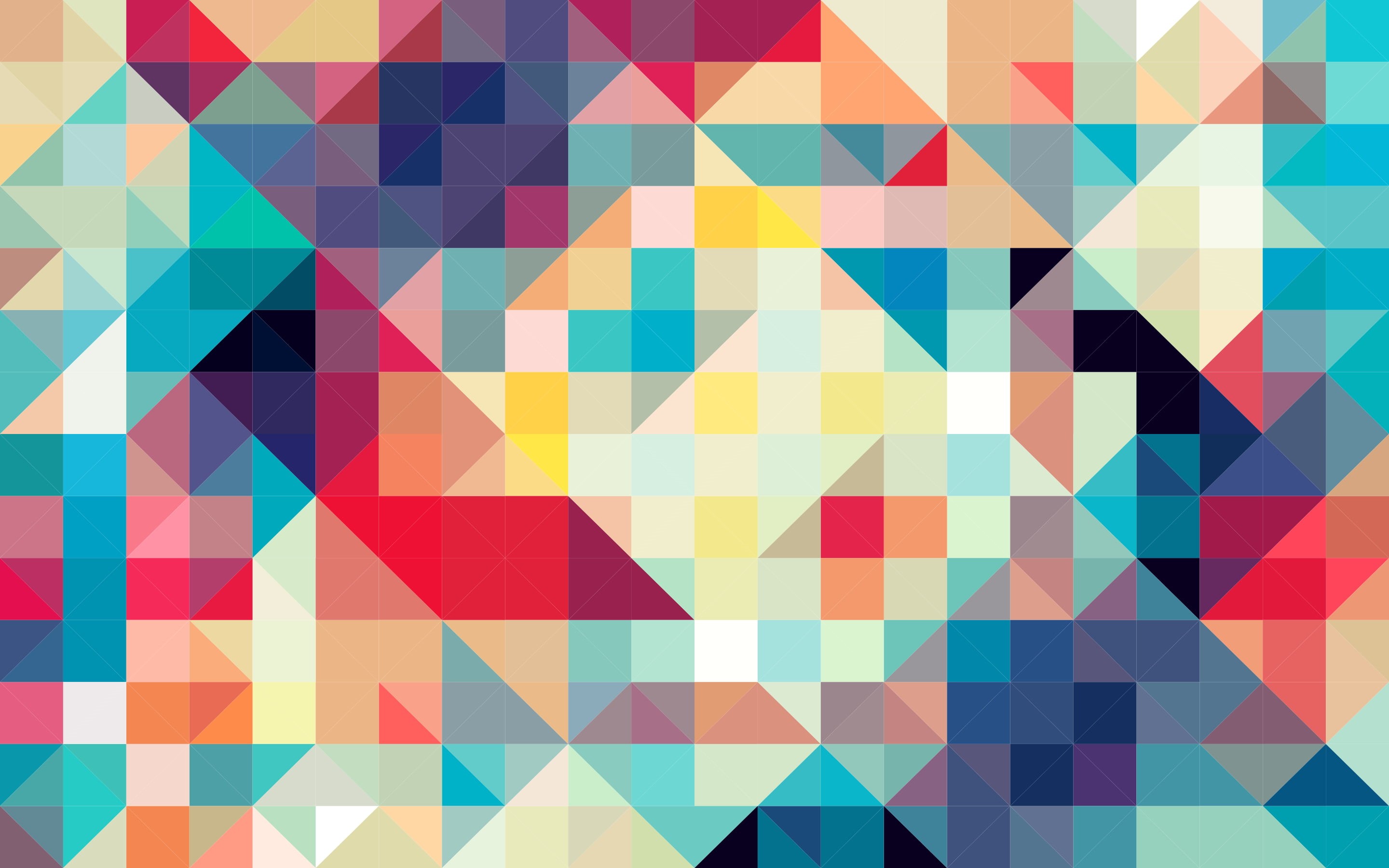 abstract, pixelated, backgrounds, multicolored, close-up, multi colored, pattern, creativity, art and craft, 2K, no people, choice, shape, digital composite, HD Wallpaper