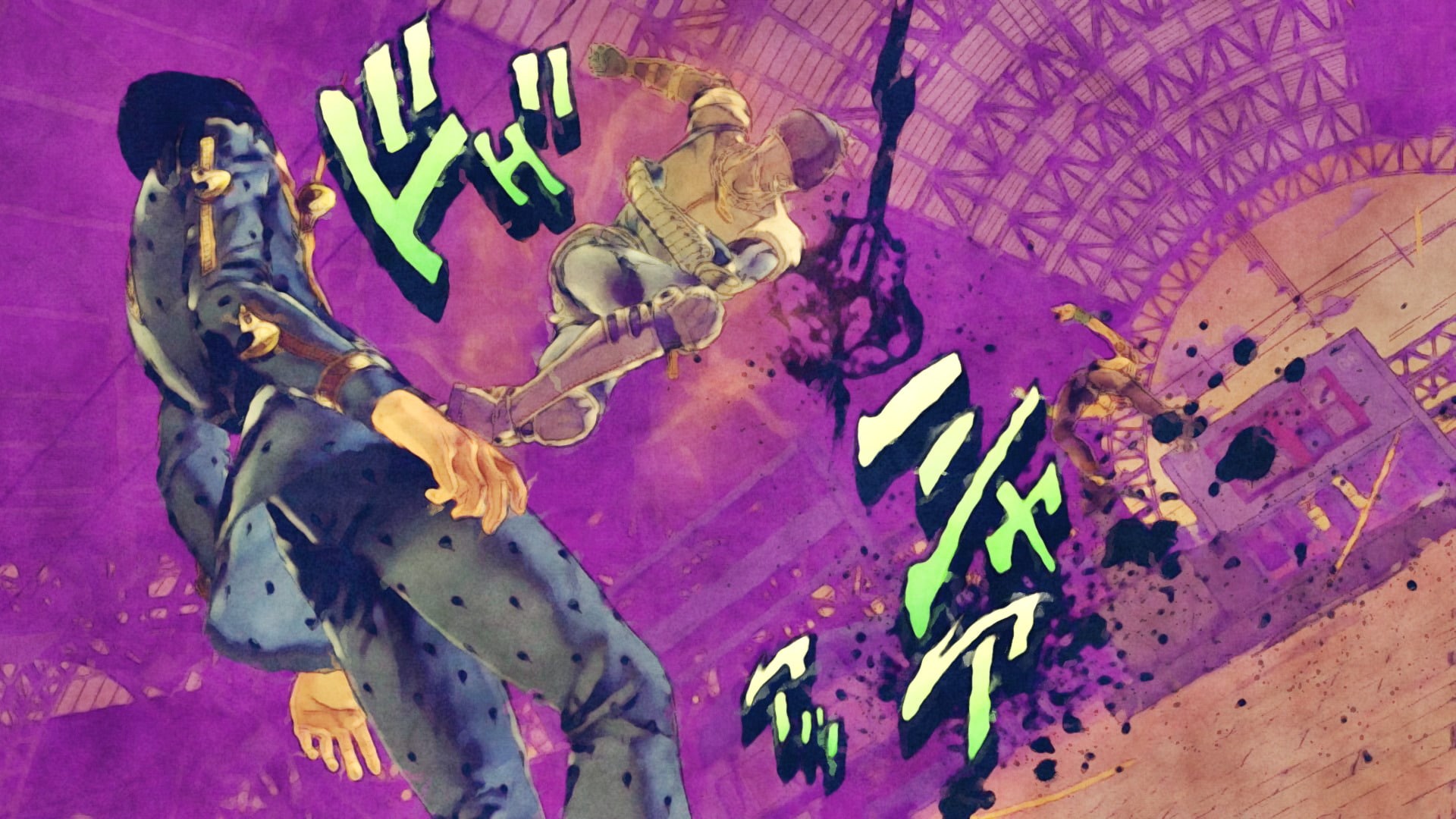 1080P, Diavolo (Jojos Bizarre Adventure), Anime, Jojos Bizarre Adventure, Bruno Buccellati, HD Wallpaper