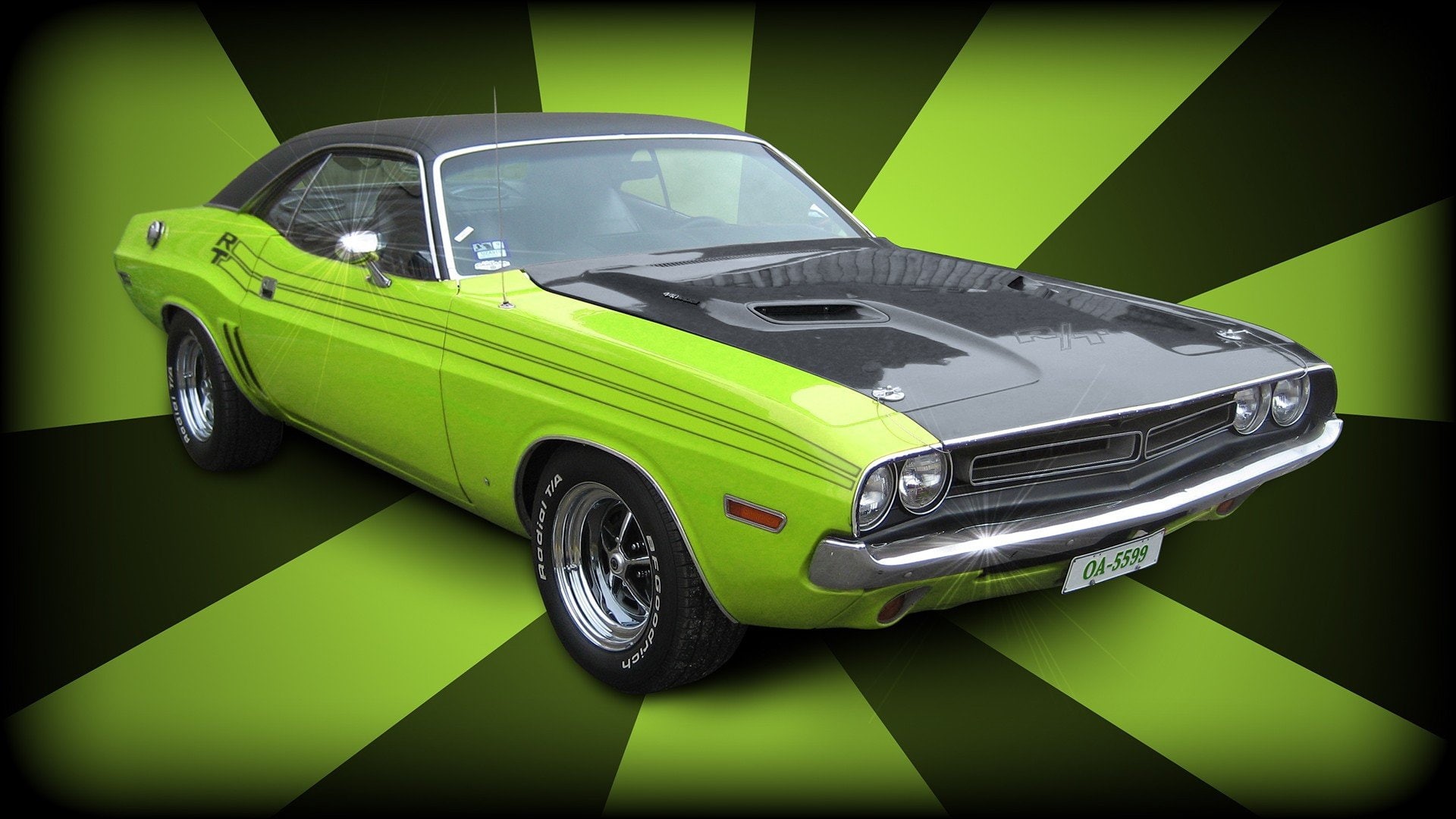 cars, dodge, funk, challenger, 1080P, muscle, 70 039 s, HD Wallpaper