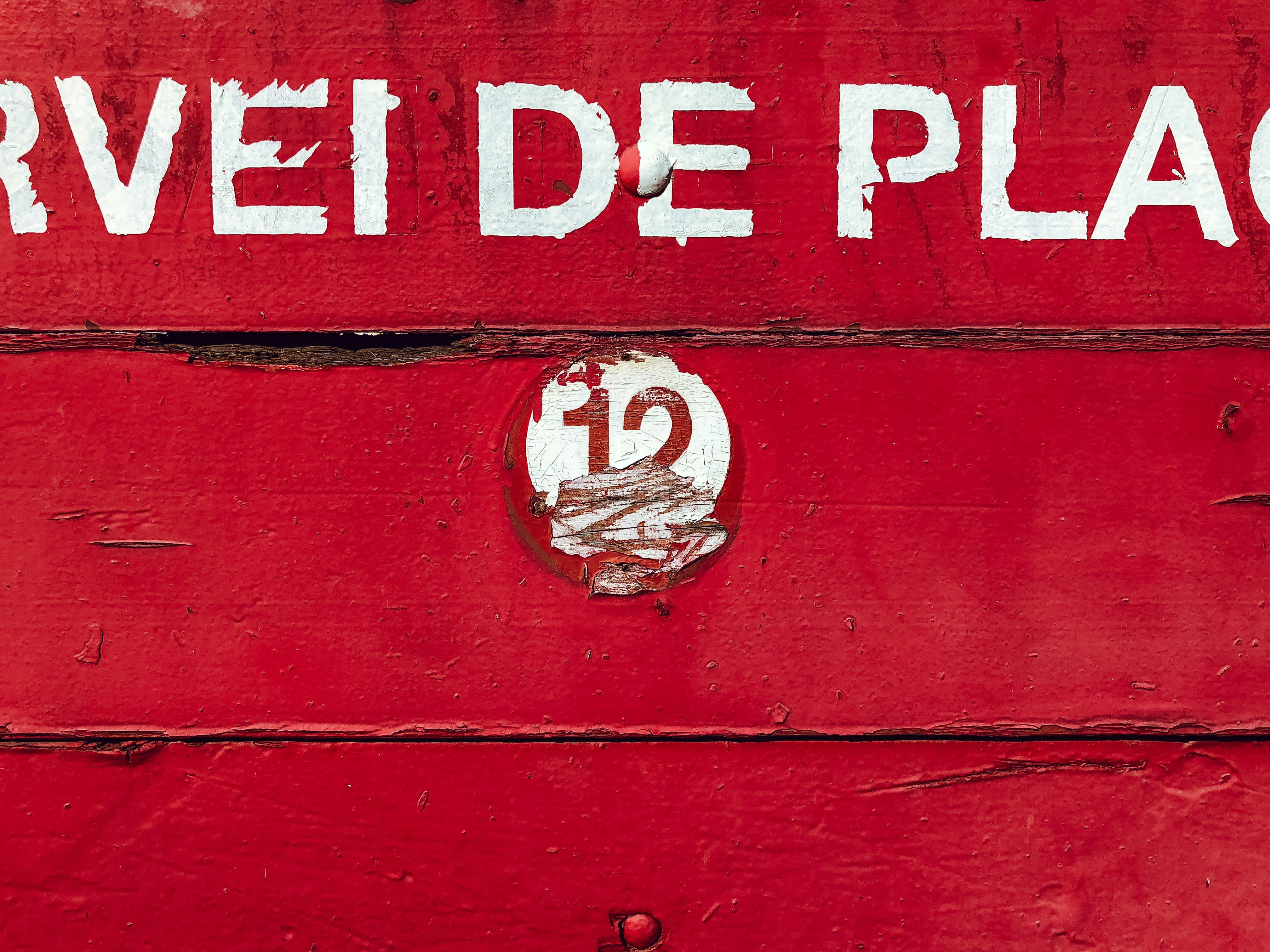 number, decay, travel, presentation, de, backgrounds, wooden, wall, name, stencil, board, street, building, symbol, red, 4K, text, white, architecture, HD Wallpaper
