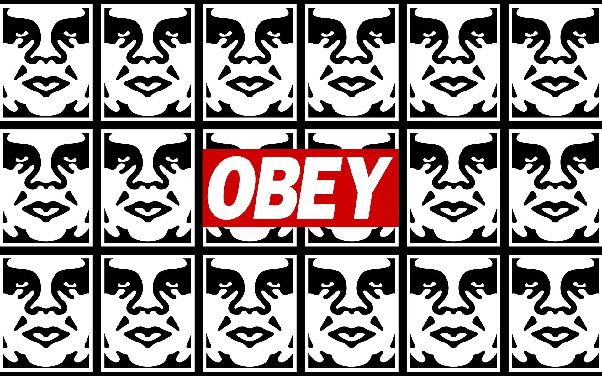 graffiti, dark, anarchy, texts, sadic, humor, 1080P, stencils, obey, HD Wallpaper