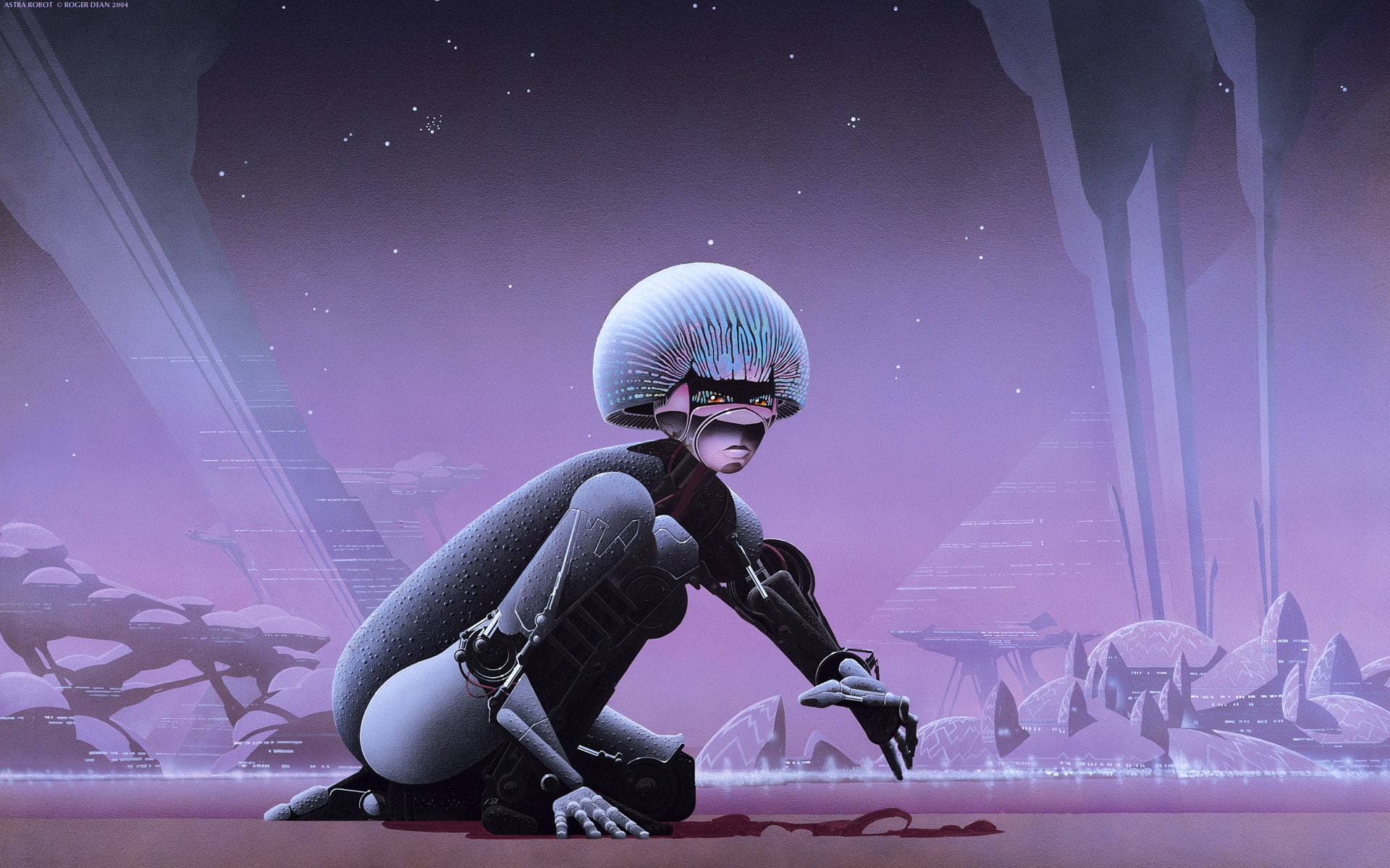 Roger, 1080P, Cyborgs, covers, fiction, robots, Dean, science, android, 1985, girl, Album, robot, Asia, 80and039s, HD Wallpaper