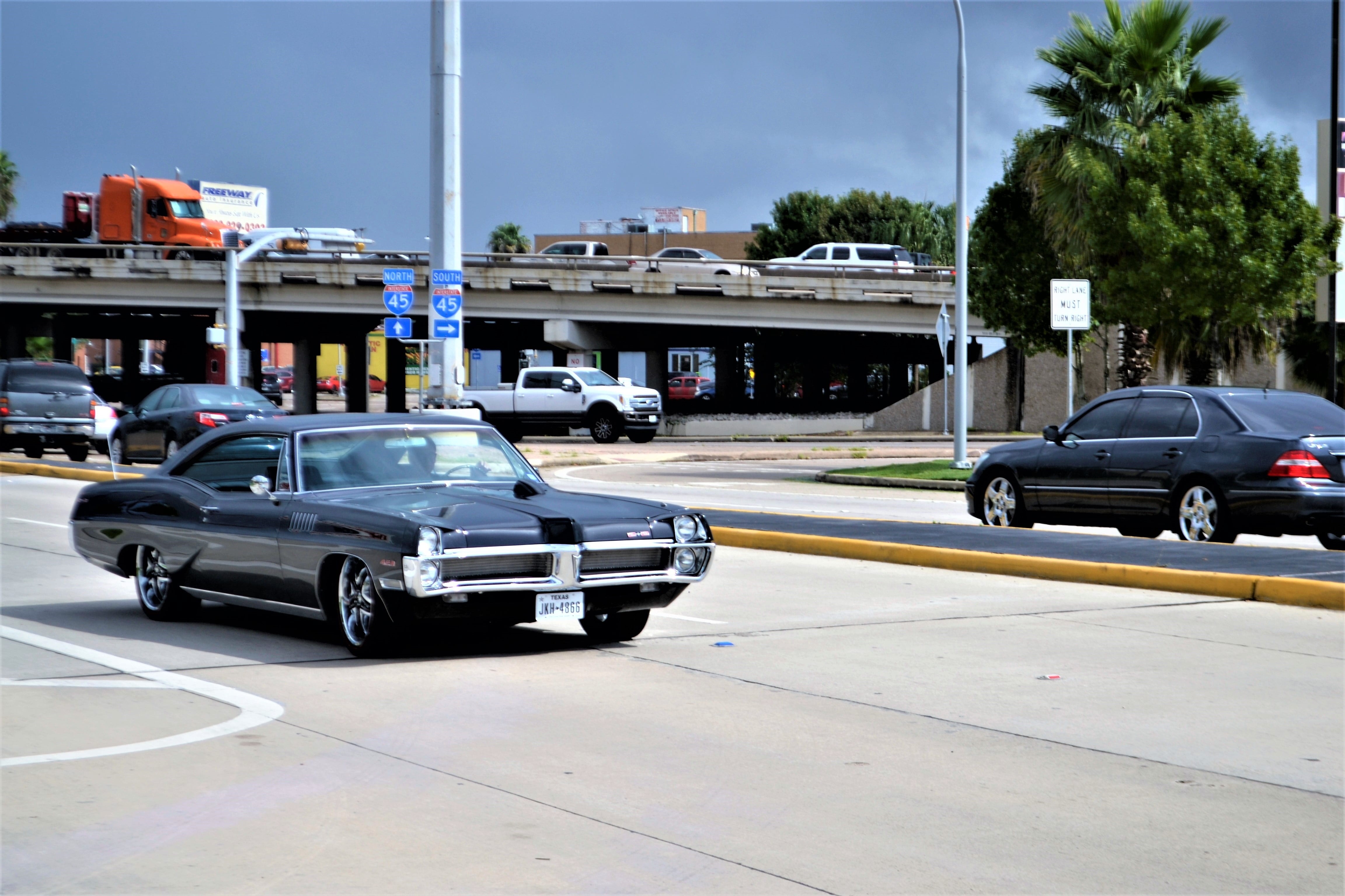 dragster, tree, dodge coronet, nostalgia, no people, 70s, sign, land vehicle, collectors item, drag race, automobile, restored, wheel, parking garage, new, HD Wallpaper