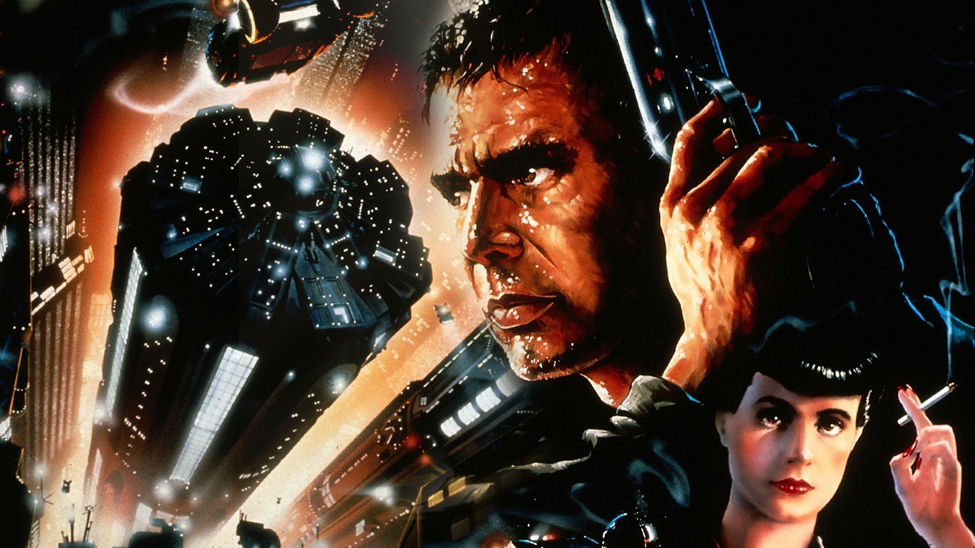 Blade Runner, cars, ford, runner, hd, x, Harrison Ford, 1080P, harrison, art, blade, HD Wallpaper