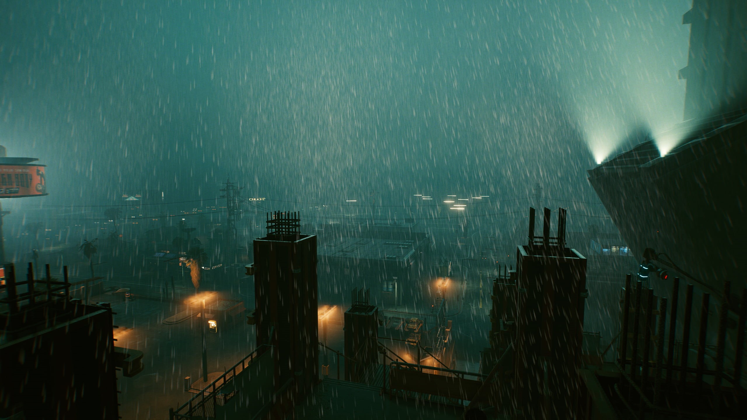 Cyberpunk 2077, 2K, cyberpunk, video game art, Blade Runner, CD Projekt RED, HD Wallpaper