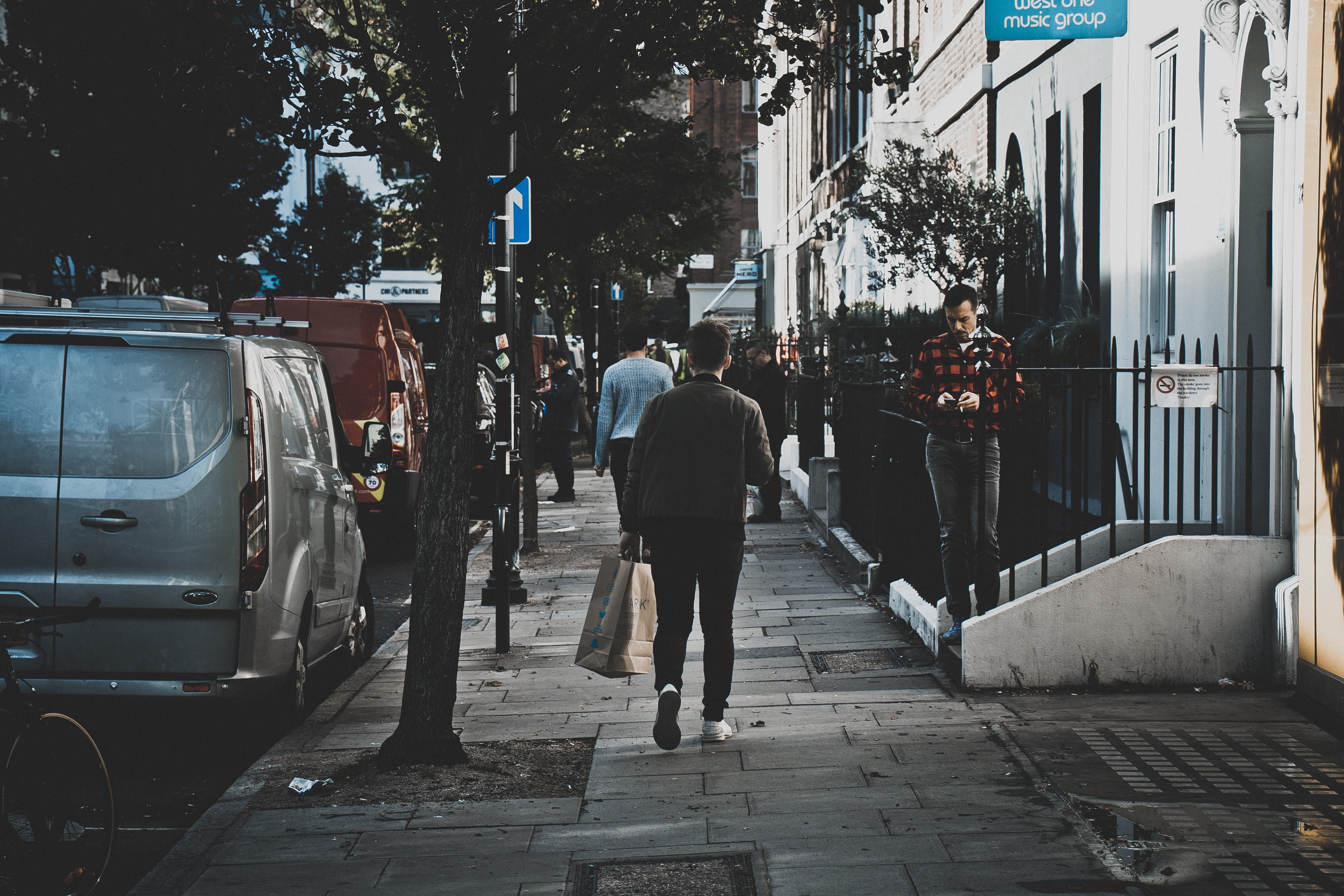 car, built structure, whatever, walking, city, city life, person, rear view, building exterior, sidewalk, street, mode of transportation, motor vehicle, HD Wallpaper