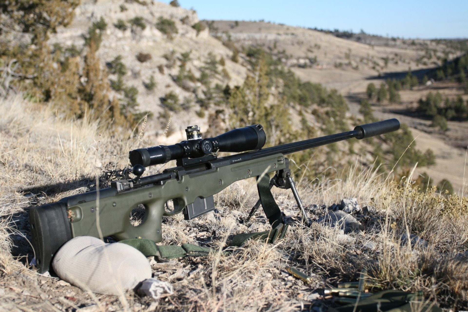 1080P, Weapons, Savage Lapua Magnum Sniper Rifle, HD Wallpaper