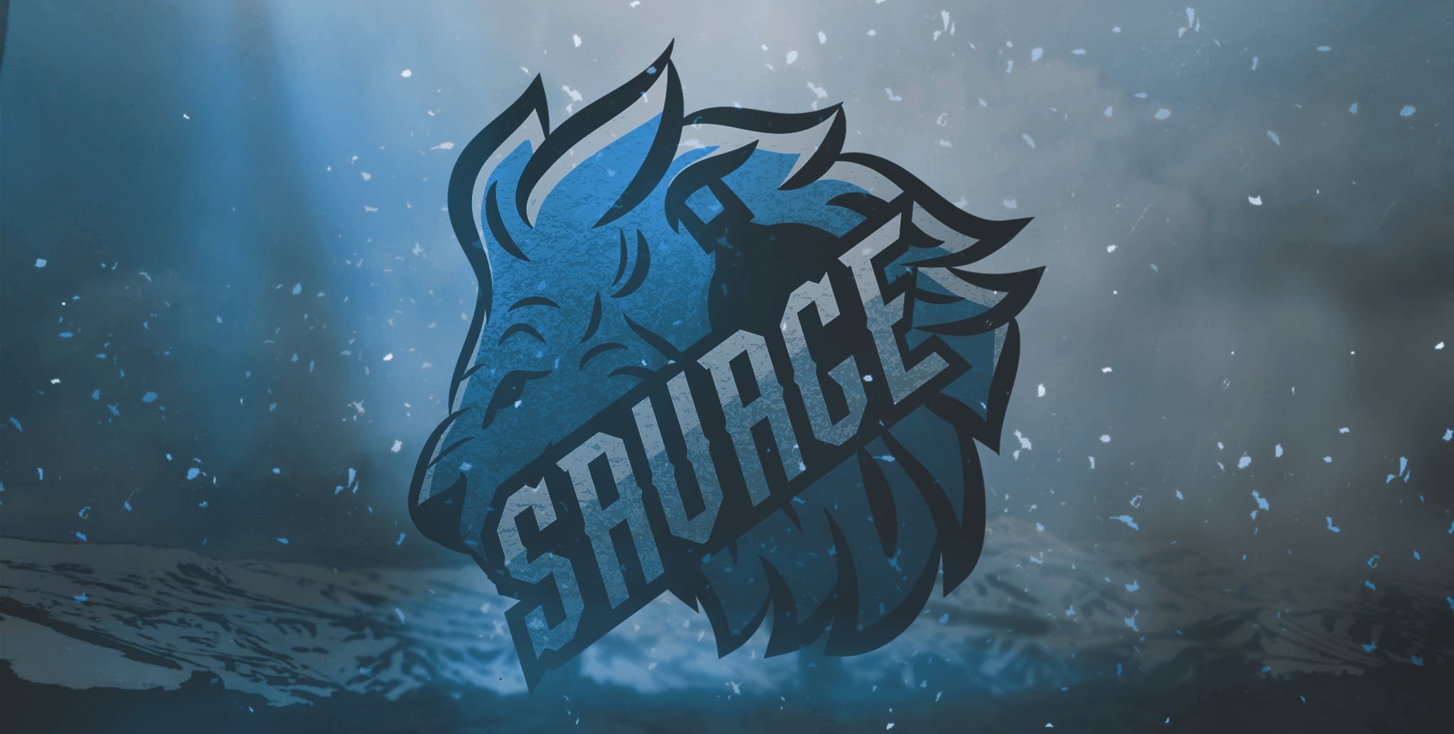 lion, savage, 1080P, white, blue, HD Wallpaper
