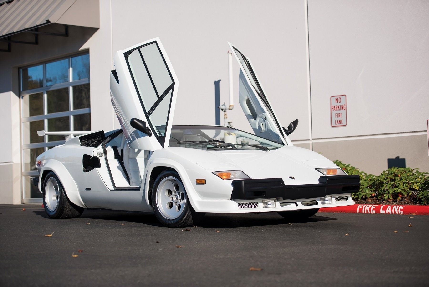 quattrovalvole, 720P, 1985, lp5000s, white, us-version, lamborghini, countach, HD Wallpaper