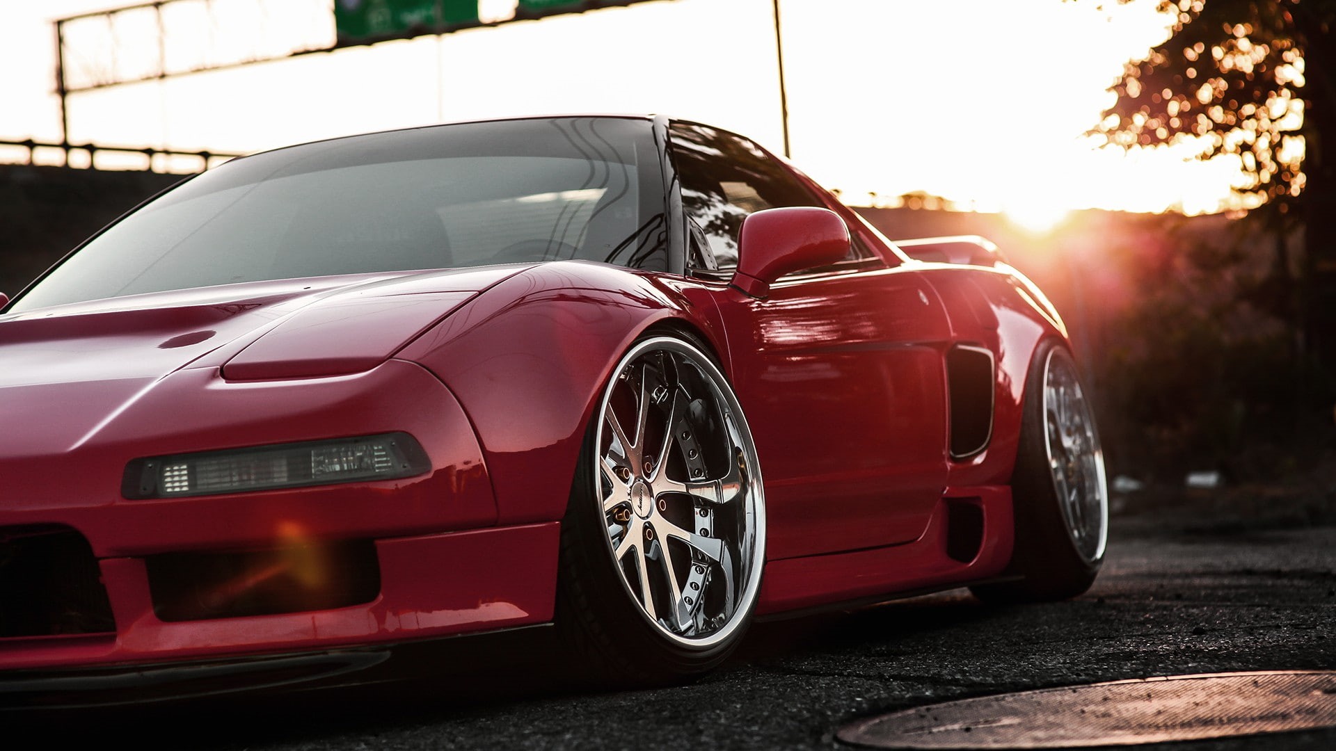 Honda, 1080P, car, nsx, HD Wallpaper