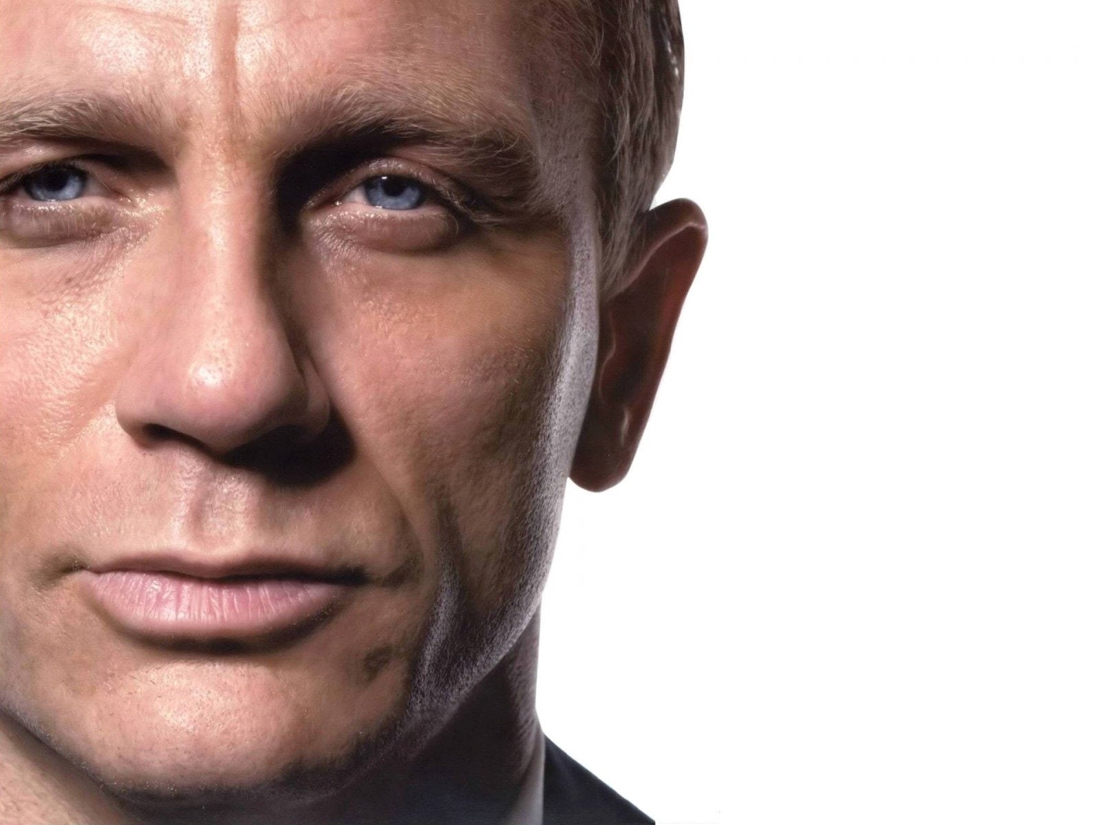 daniel, faces, craig, james, background, bond, 720P, white, HD Wallpaper