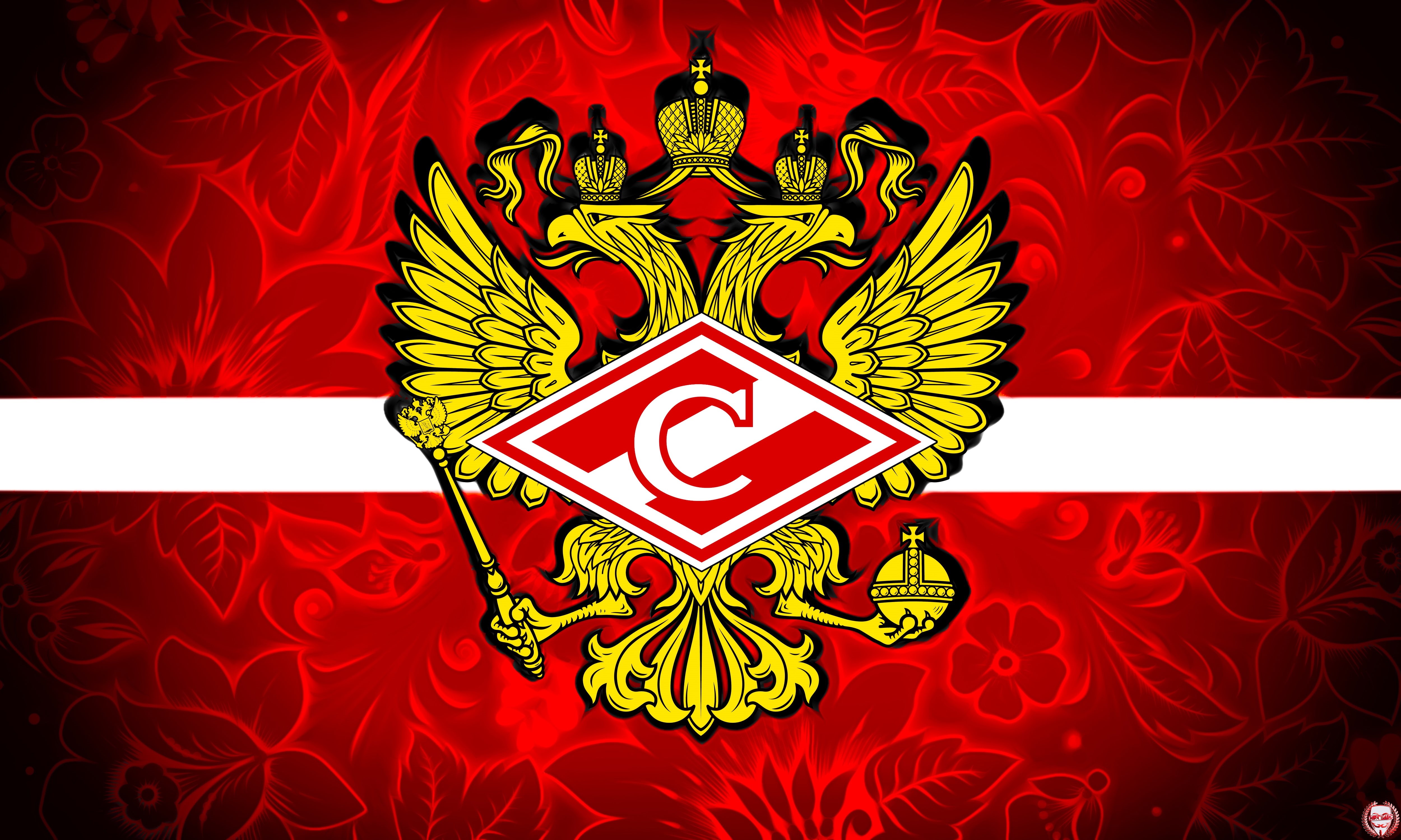 Meat, Logoteam, Sports society, Logo, 4K, Spartak Moscow, Flag, Red, Eagle, Background, Spartacus, 1922, Red-white, Sport, Football Club, 1946, madeinkipish, HD Wallpaper