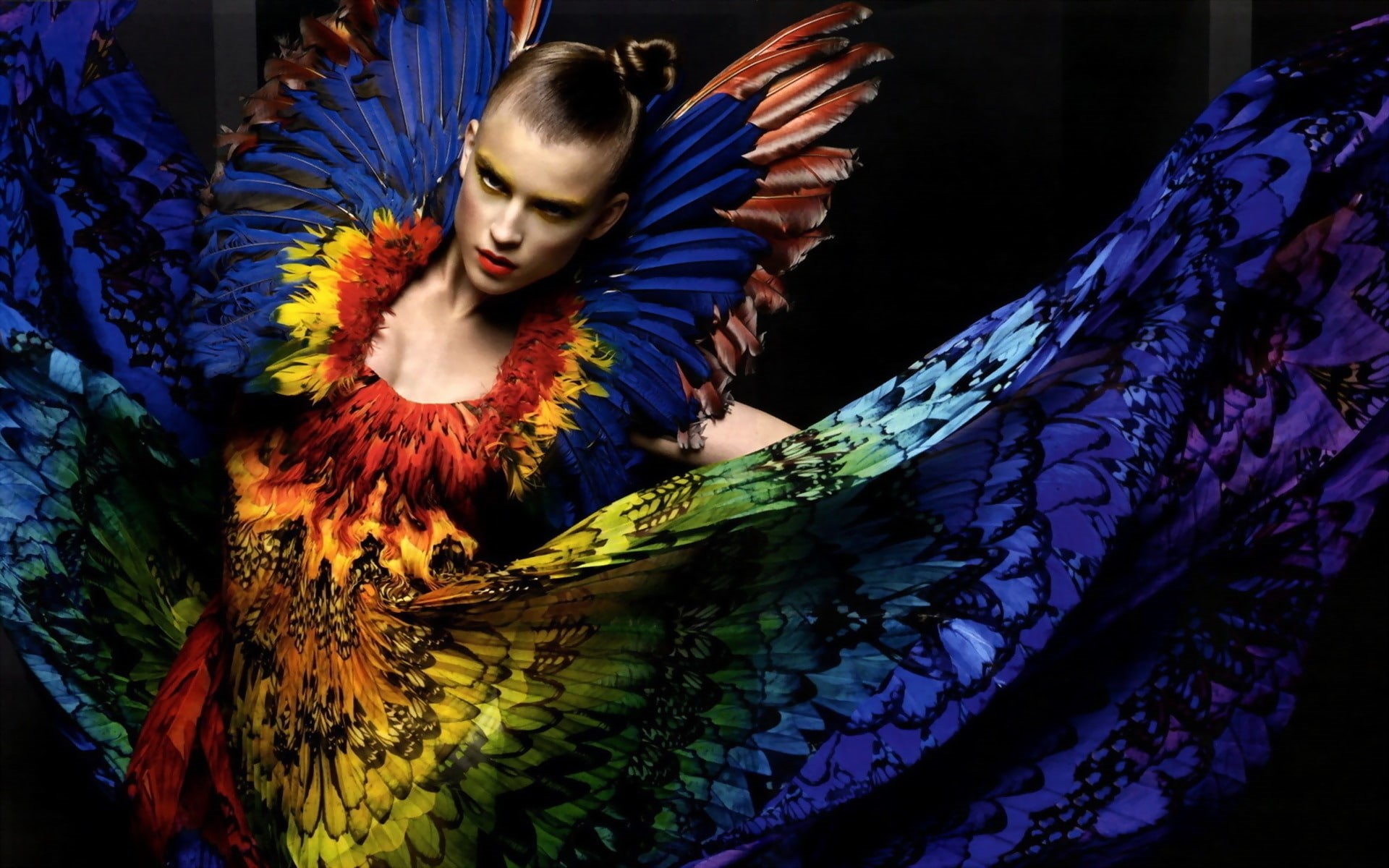 babe, girl, style, firebird, fashion, 1080P, HD Wallpaper